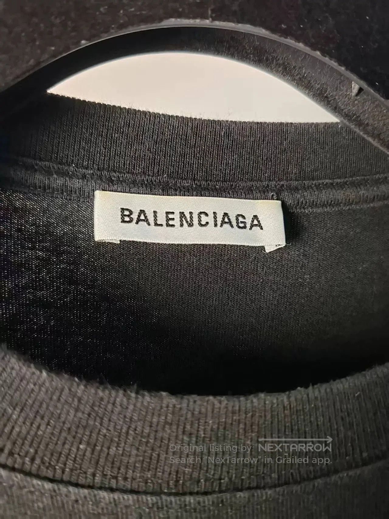 Balenciaga Balenciaga Logo Short Sleeve T-Shirt. Size US M / EU 48-50 / 2 - 3 Thumbnail