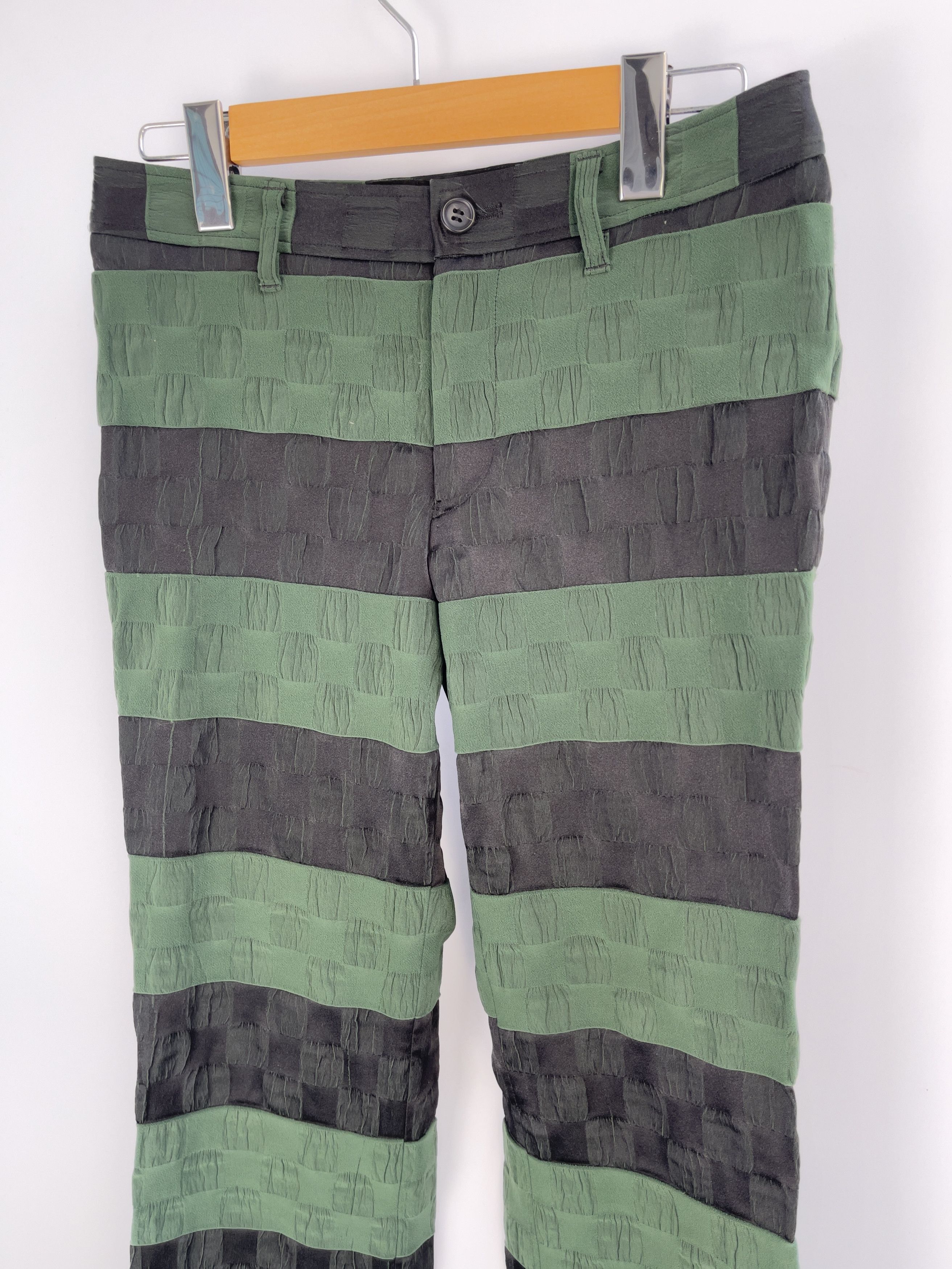 Issey Miyake Issey Miyake Striped Panel Pants Size US 32 / EU 48 - 2 Thumbnail