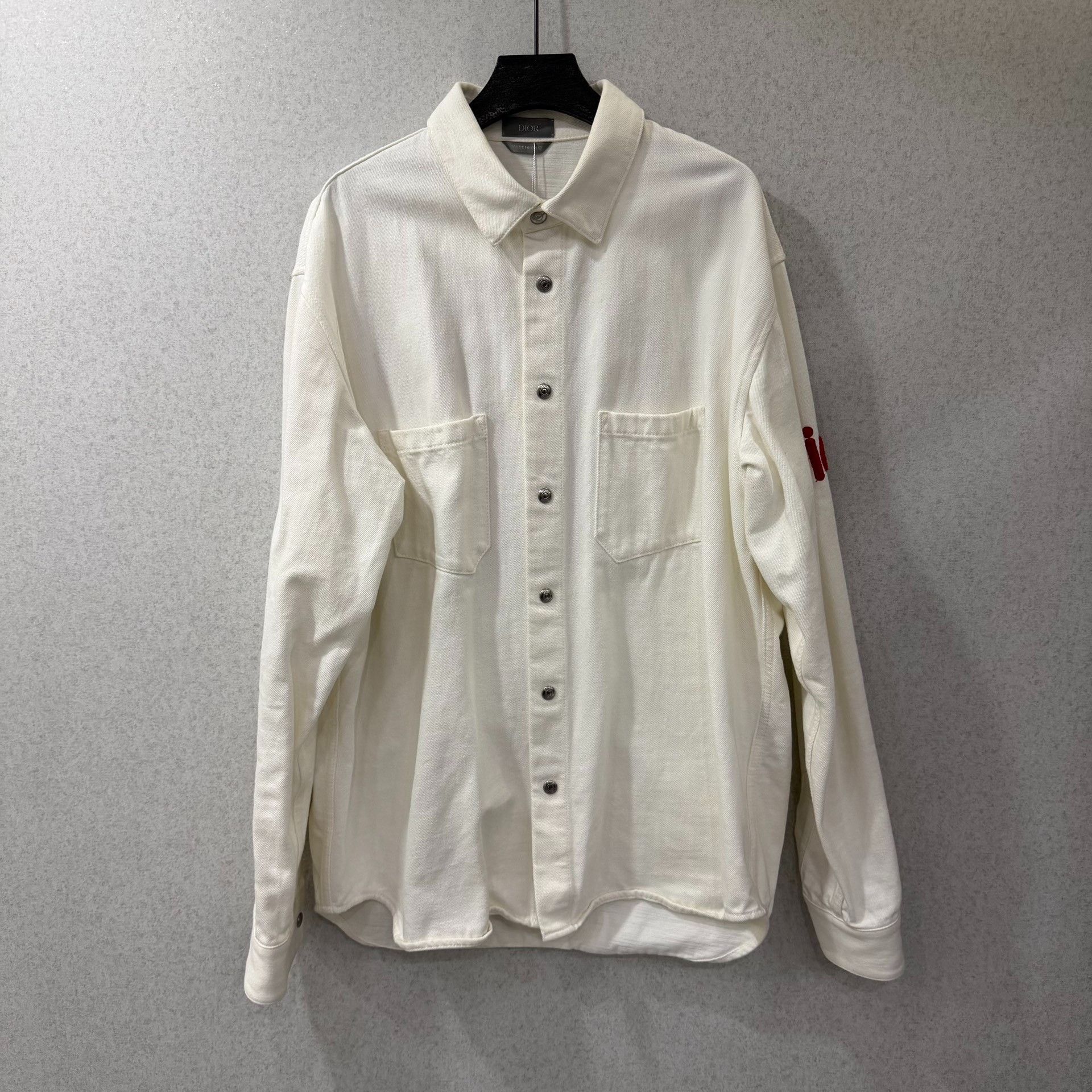 Dior Dior White Shirt m Men Size US M / EU 48-50 / 2 - 1 Thumbnail