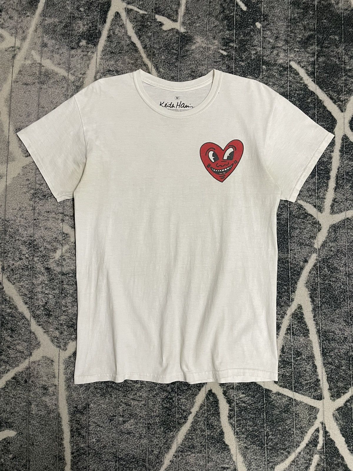 Keith Haring RARE KEITH HARING LOVE TEE Size US M / EU 48-50 / 2 - 5 Thumbnail