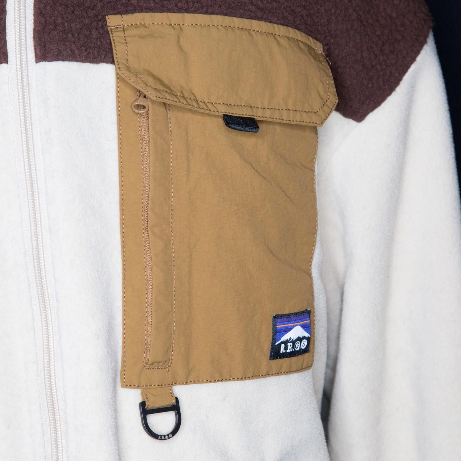 Other Men's RRGS By Roarguns Tan Sherpa Full Zip Jacket Sz Large Size US L / EU 52-54 / 3 - 3 Thumbnail