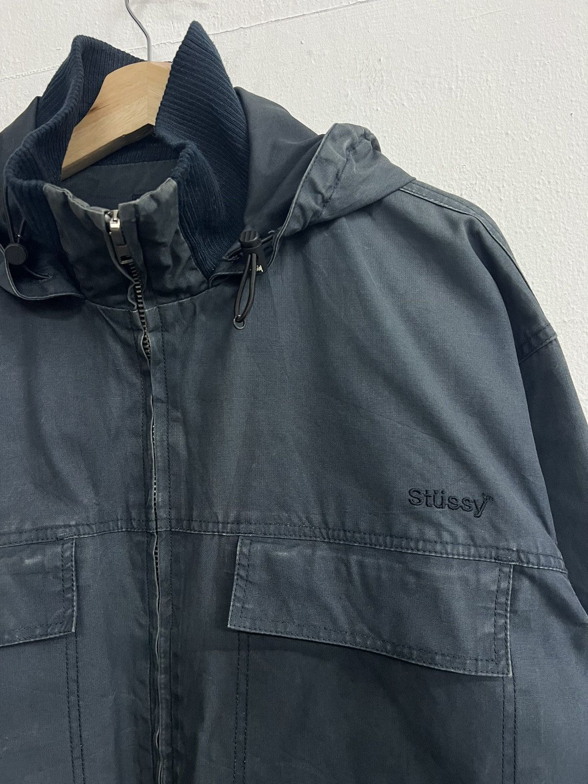 Stussy Vintage Stussy Insulated Work Cotton Parka Jacket Size US L / EU 52-54 / 3 - 5 Thumbnail