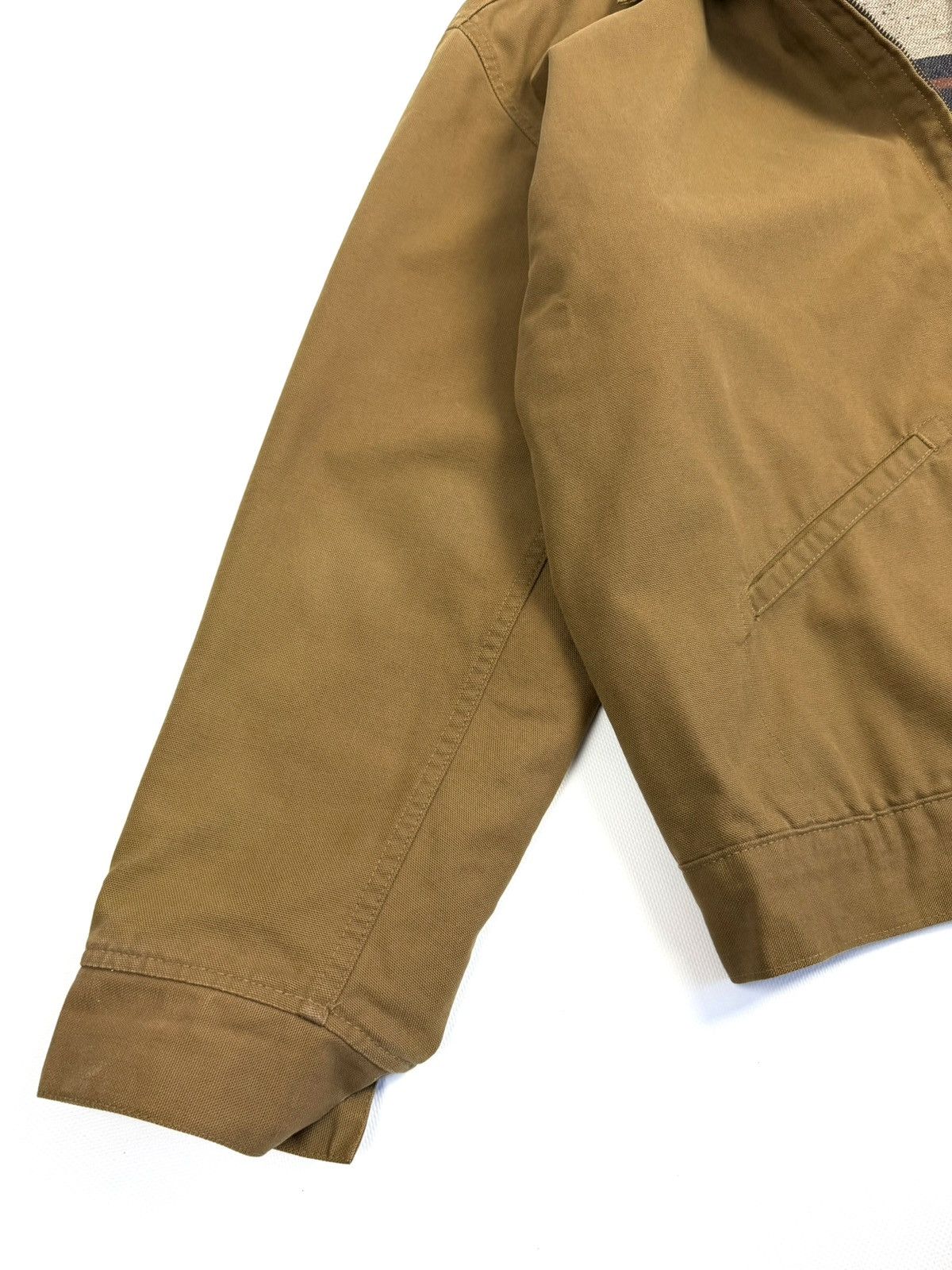 Levi's Vintage Clothing Vintage 90s Levi's Mustard Blanket Workwear Jacket Italy XXl Size US XXL / EU 58 / 5 - 16 Thumbnail