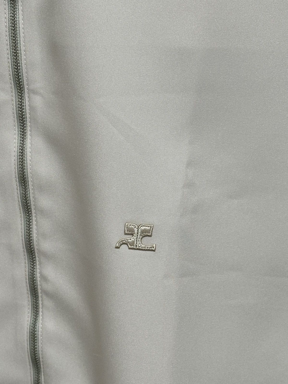 Courreges Courreges Zip Up Twill Shirt (M) Size US M / EU 48-50 / 2 - 4 Thumbnail