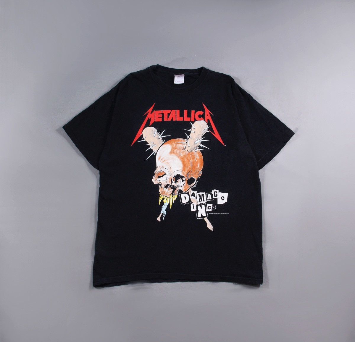 Metallica Metallica 2009 Vintage Metal Rock Black Tour Tee T Shirt L Size US L / EU 52-54 / 3 - 1 Thumbnail