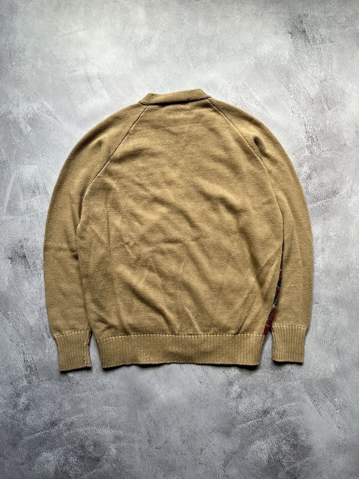 Polo Ralph Lauren × Vintage Vintage Polo Ralph Lauren Knit Cardigan Aztec Country Linen Size US L / EU 52-54 / 3 - 6 Thumbnail