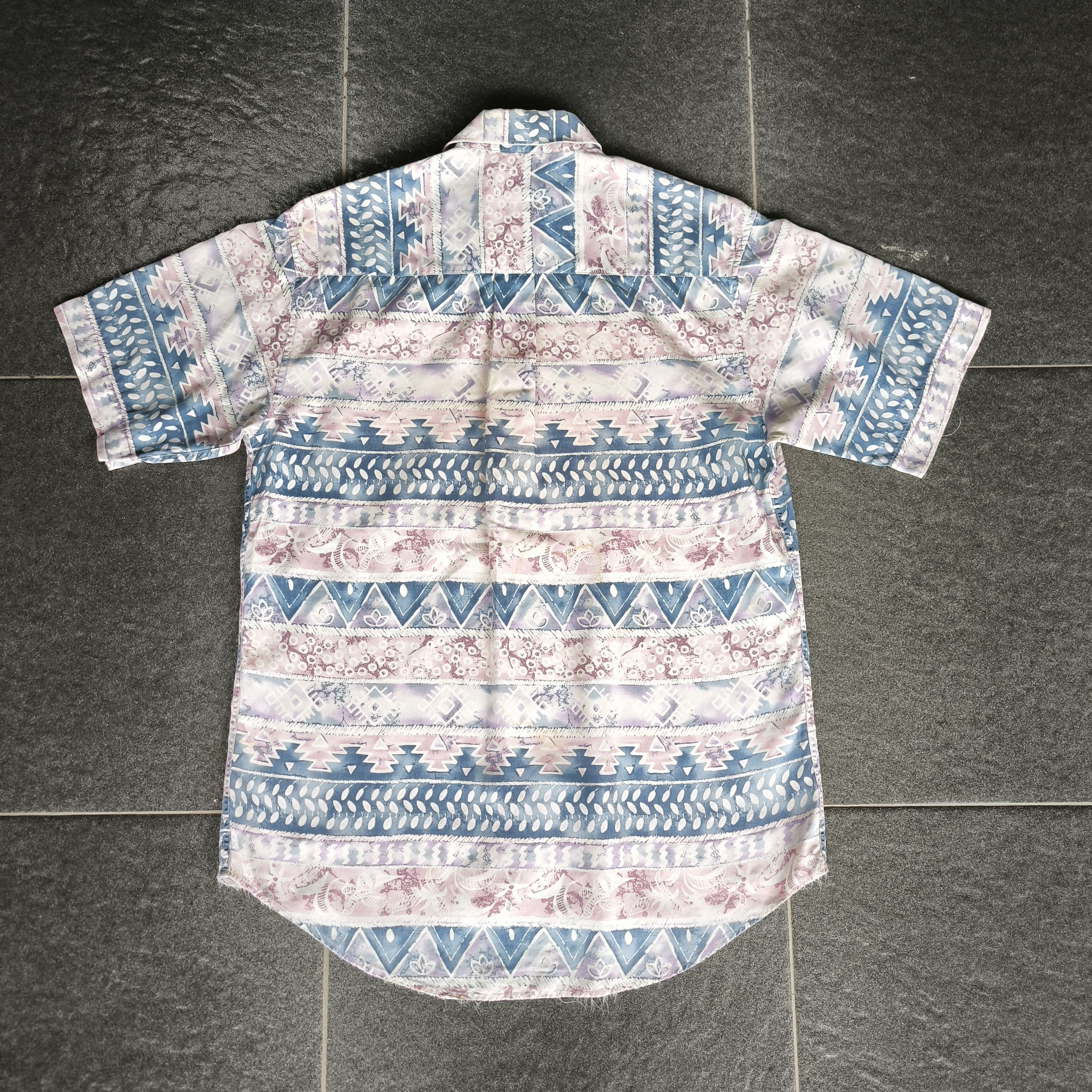 Balenciaga Vintage Balenciaga Pattern Shirt Size US S / EU 44-46 / 1 - 10 Thumbnail
