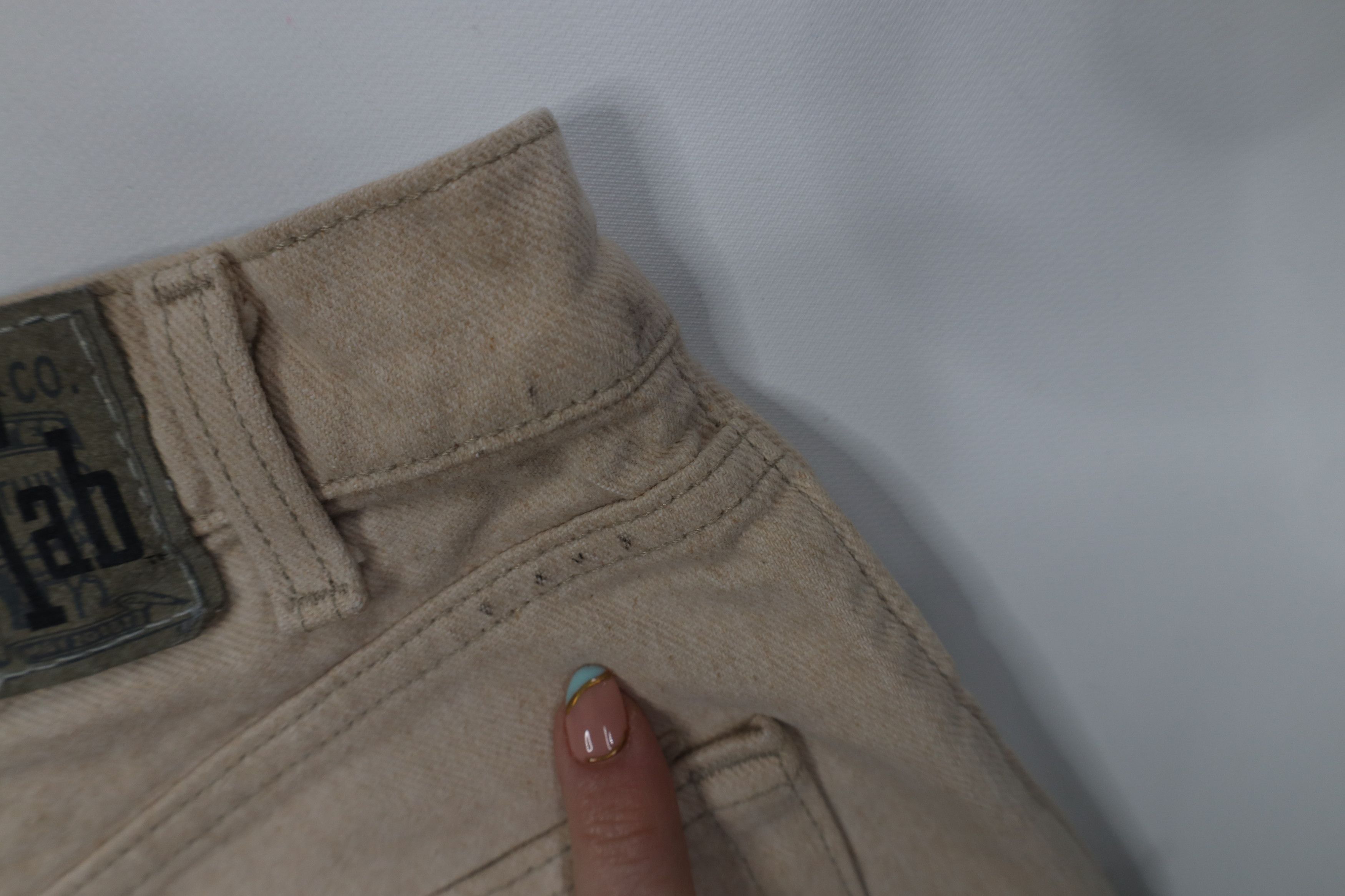 Levi's Vintage 90s Levis Silvertab Elements Stonewash Denim Shorts Size US 32 / EU 48 - 14 Thumbnail