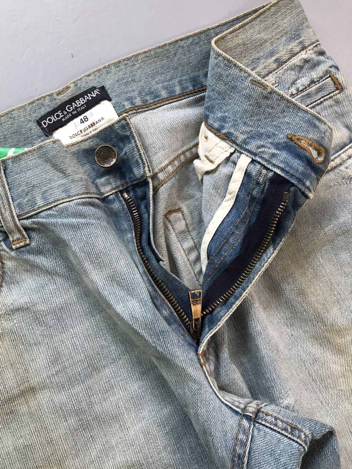Dolce & Gabbana Vintage dolce & gabbana dusty denim Size US 33 - 10 Thumbnail
