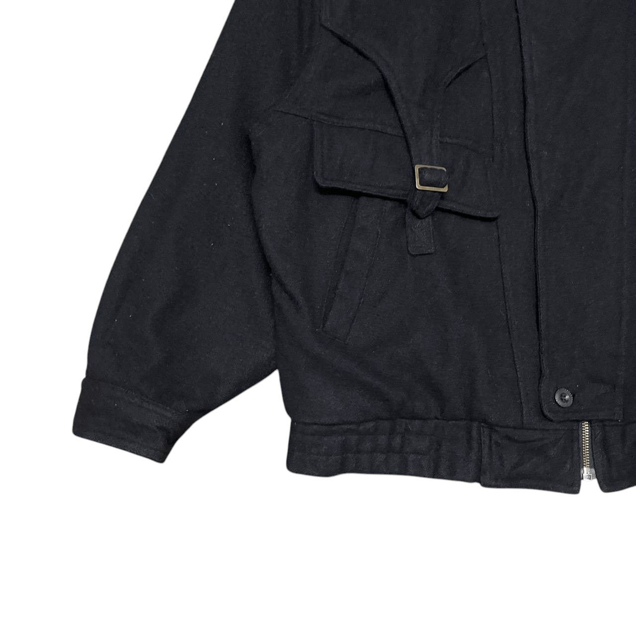 Issey Miyake Vintage Issey Miyake Inspired Wool Jacket by Mac Richard Size US L / EU 52-54 / 3 - 3 Thumbnail