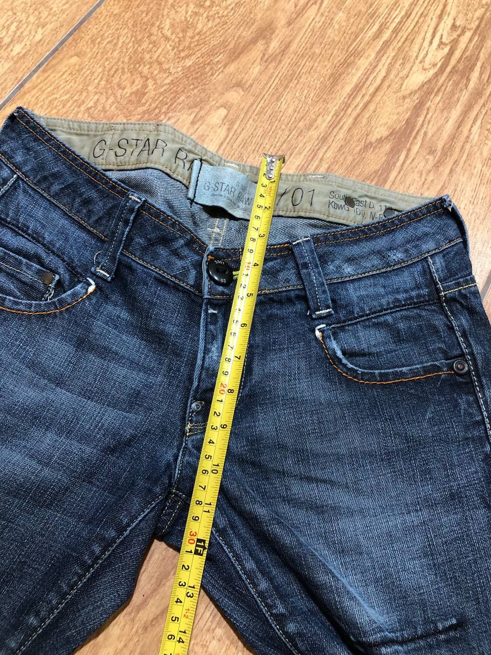 G-Star G Star Pants Low Straight Button Fly distressed jeans Size US 28 / EU 44 - 16 Thumbnail