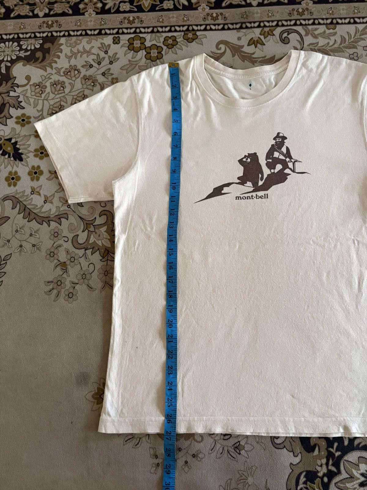 Montbell Japanese Brand Montbell Over Print Tee Size US M / EU 48-50 / 2 - 8 Thumbnail