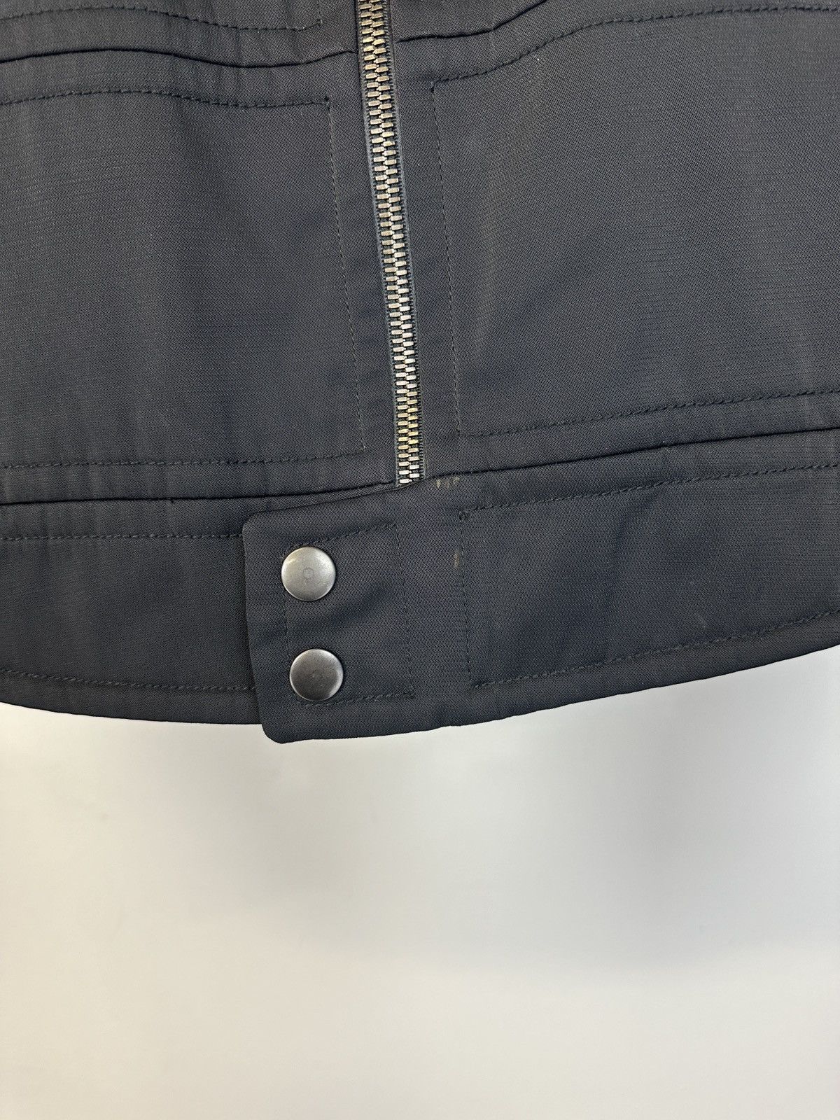 2000s Gucci by Tom Ford paneled moto jacket
