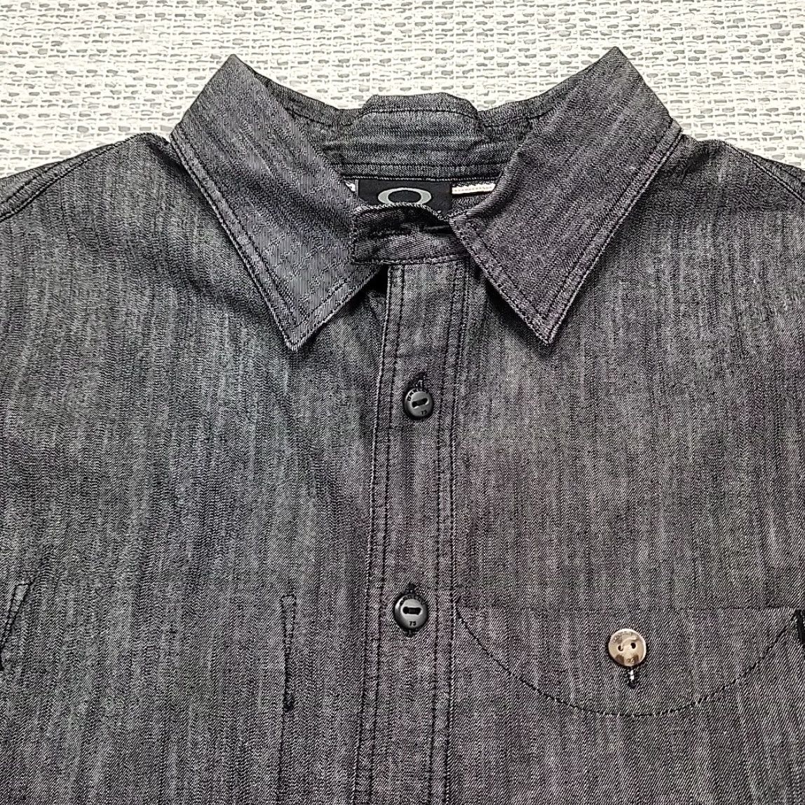 Oakley Oakley Button-Up Shirt Mens Small Gray Long Sleeve Plush Flannel Casual Size US S / EU 44-46 / 1 - 6 Thumbnail