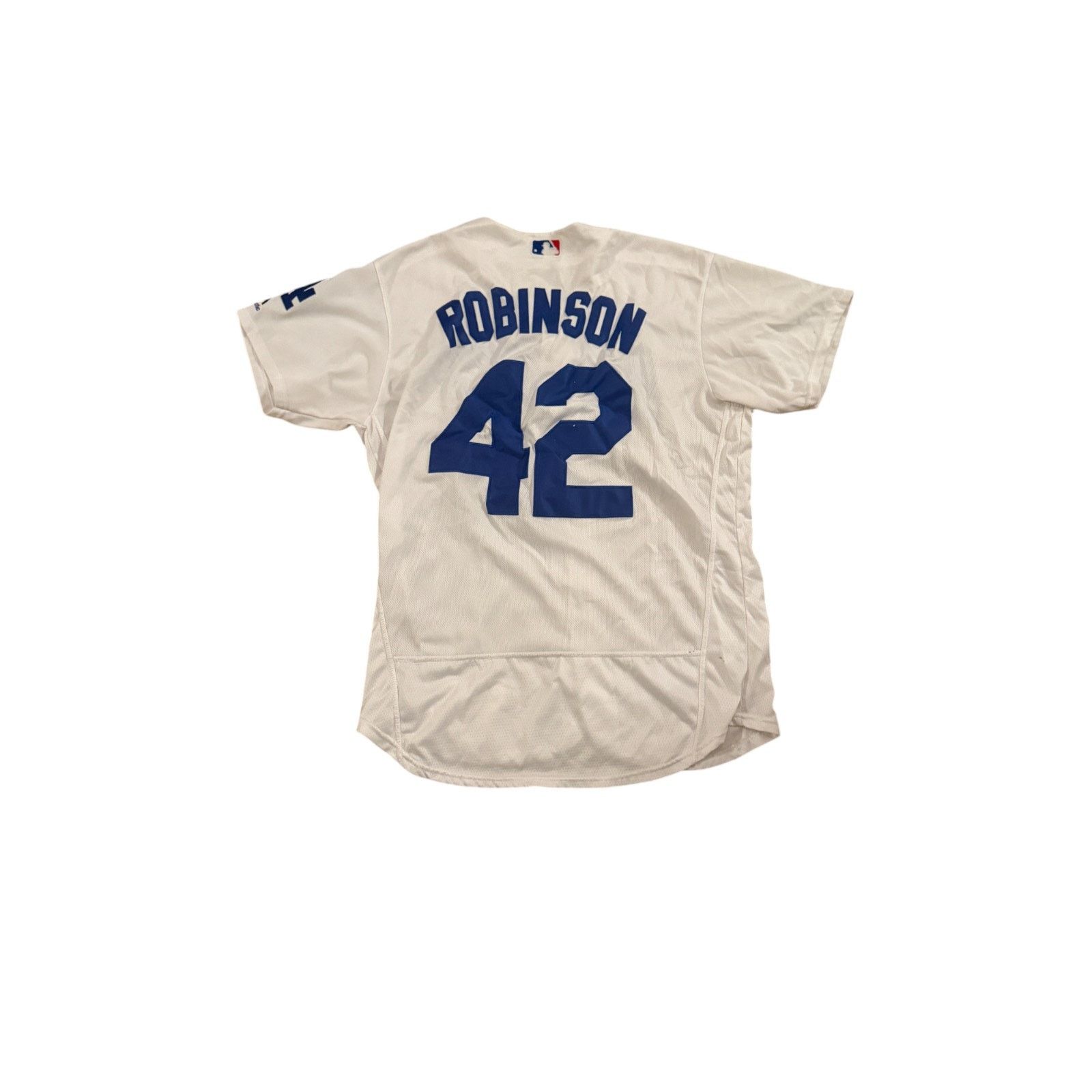 Majestic Authentic Dodgers Robinson #42 Jersey Mens 44 White Majestic Size US S / EU 44-46 / 1 - 3 Thumbnail