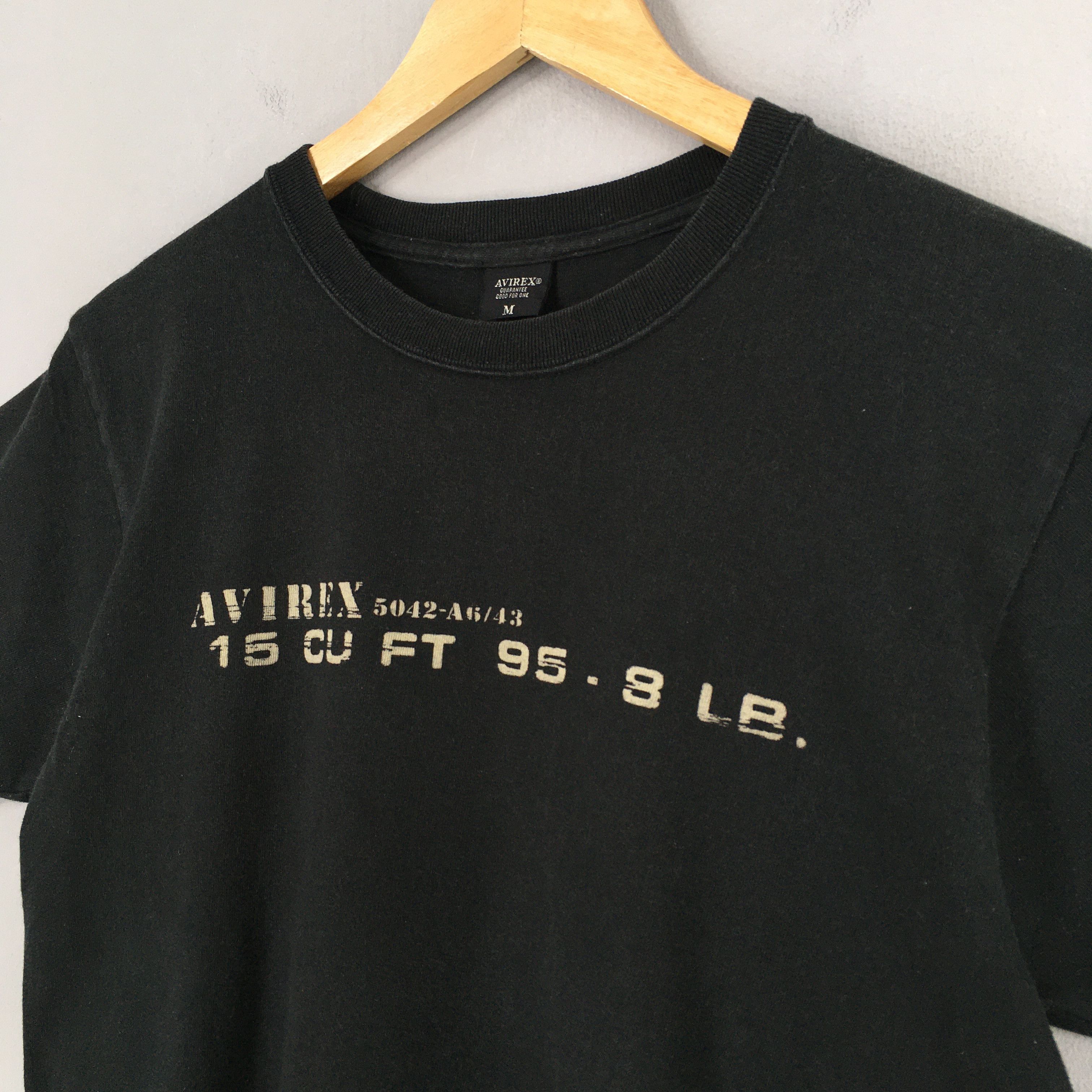 Avirex Vintage Avirex Air Field Usaf Air Force Black T shirt Medium Size US M / EU 48-50 / 2 - 4 Thumbnail