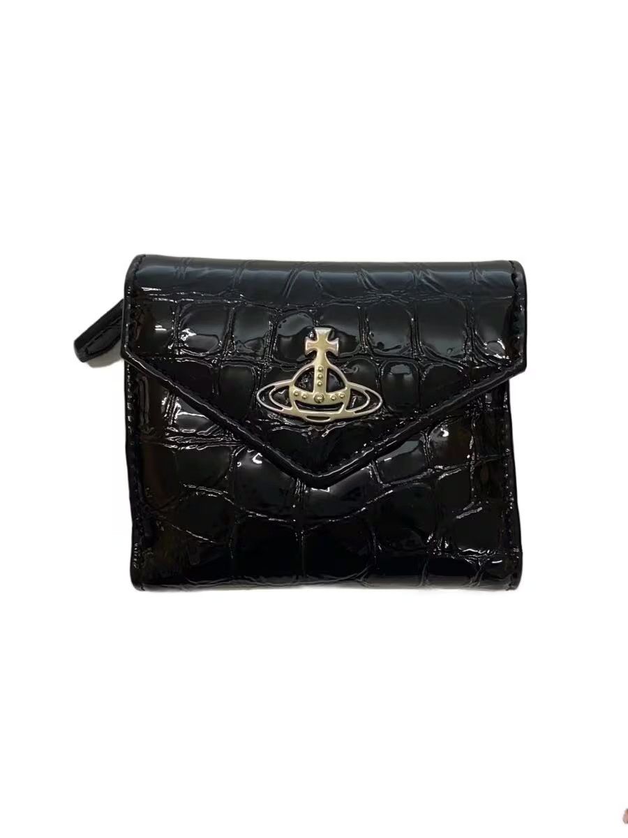 Vivienne Westwood Crocodile Embossed Orb Wallet Size ONE SIZE - 1 Thumbnail