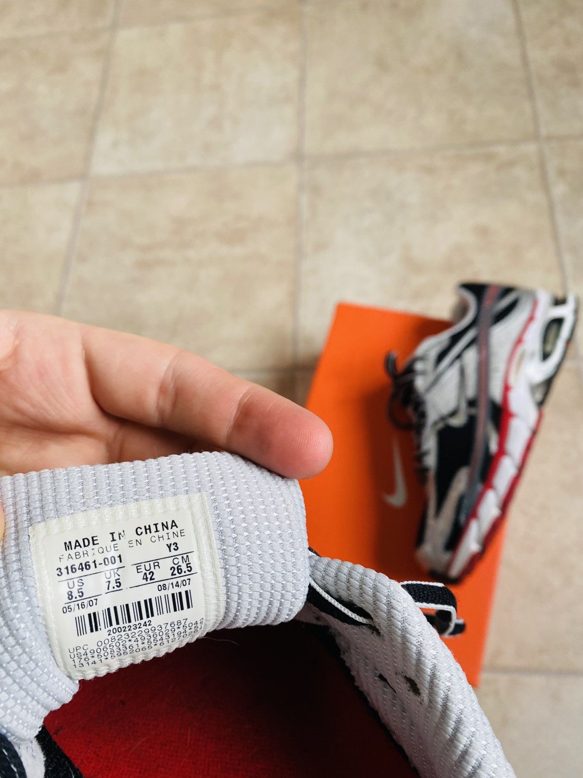 Nike NikeLab Air Max Motor Tn Vomero Pegasus Size US 8.5 / EU 41-42 - 10 Thumbnail