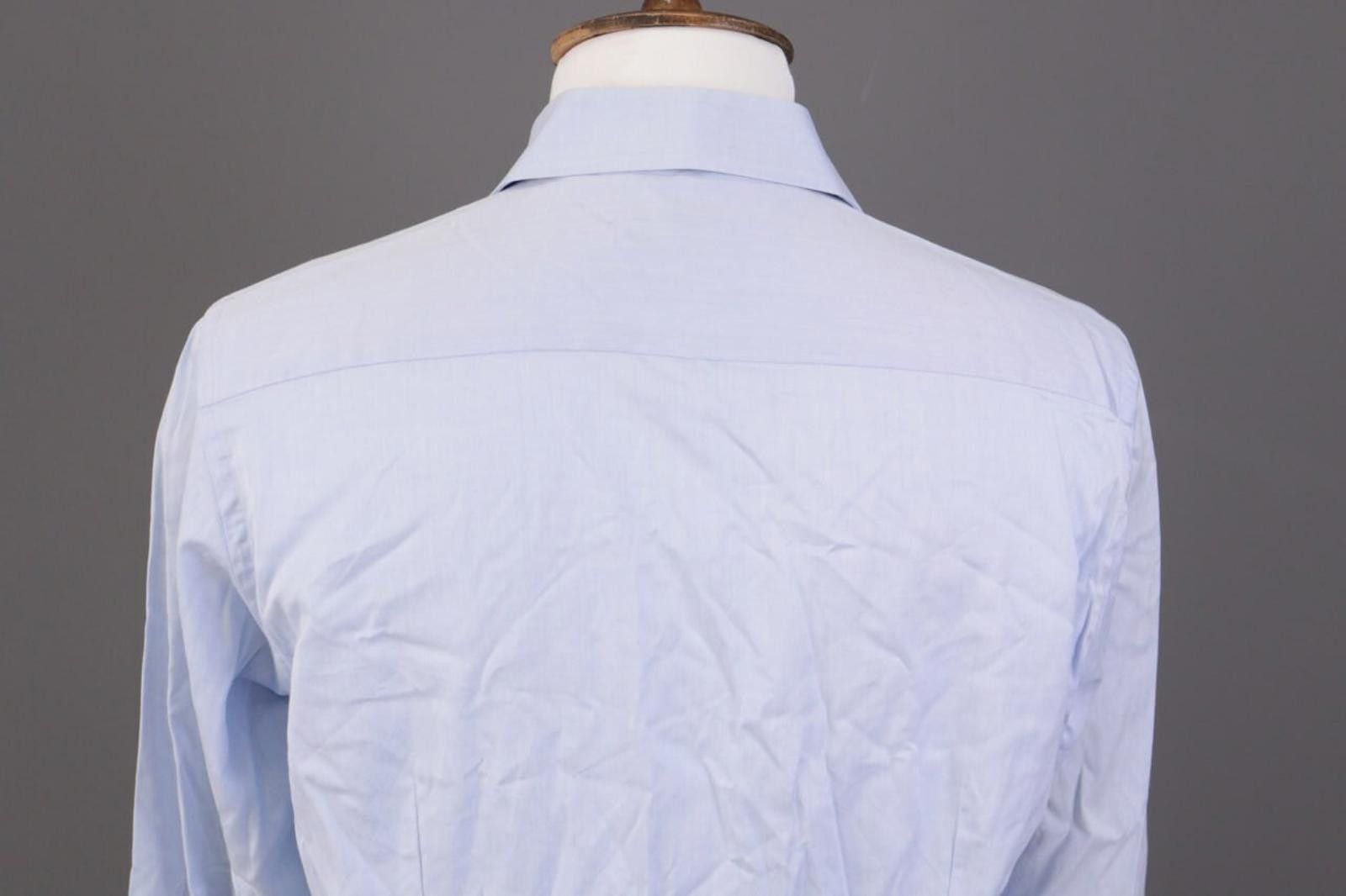 Eton Eton Contemporary Blue Button Up Shirt Size 41 /16 Size US M / EU 48-50 / 2 - 8 Thumbnail