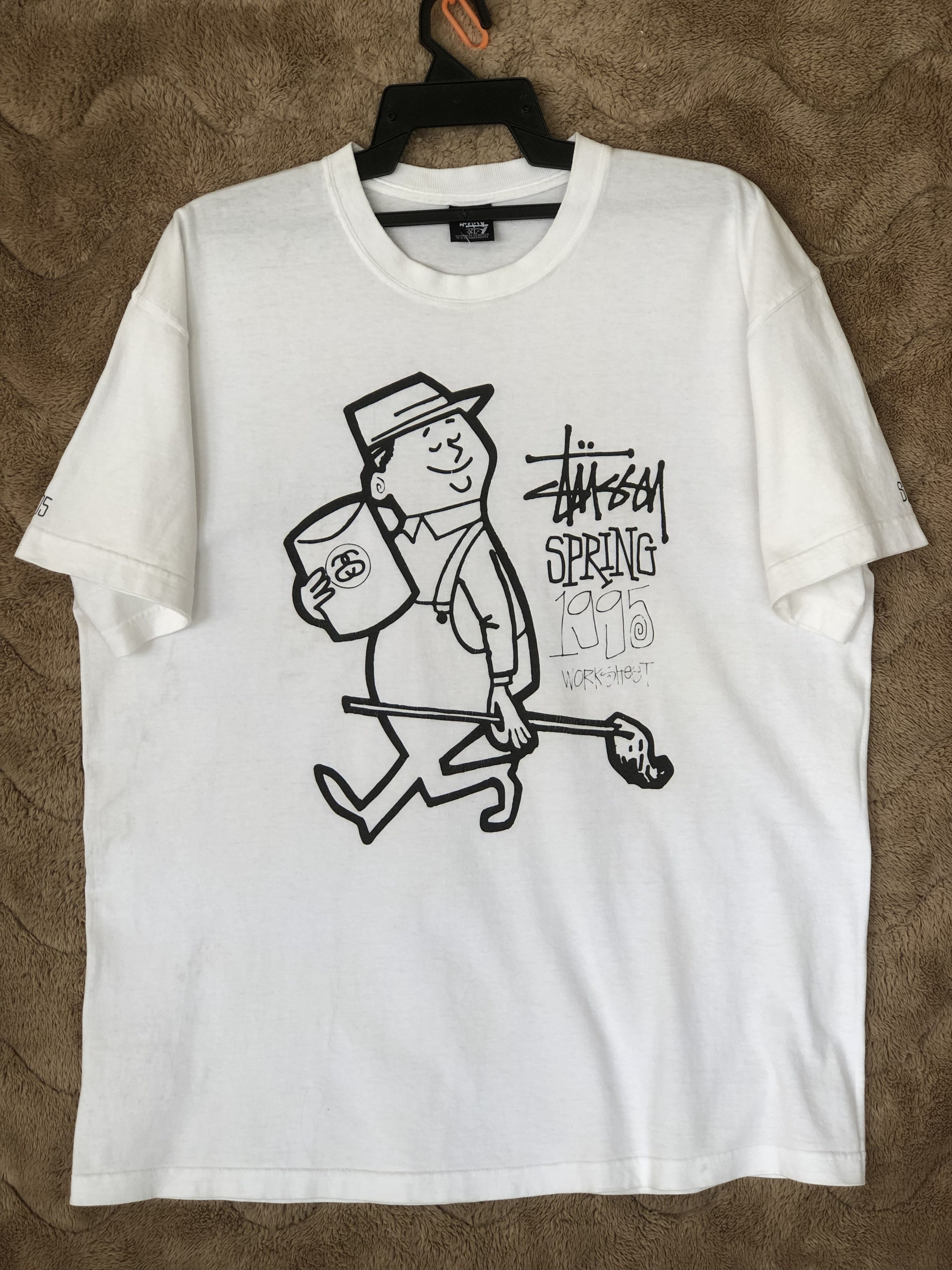 Stussy Vintage Stussy Spring 1995 Streetwear Tee Size US XL / EU 56 / 4 - 1 Thumbnail