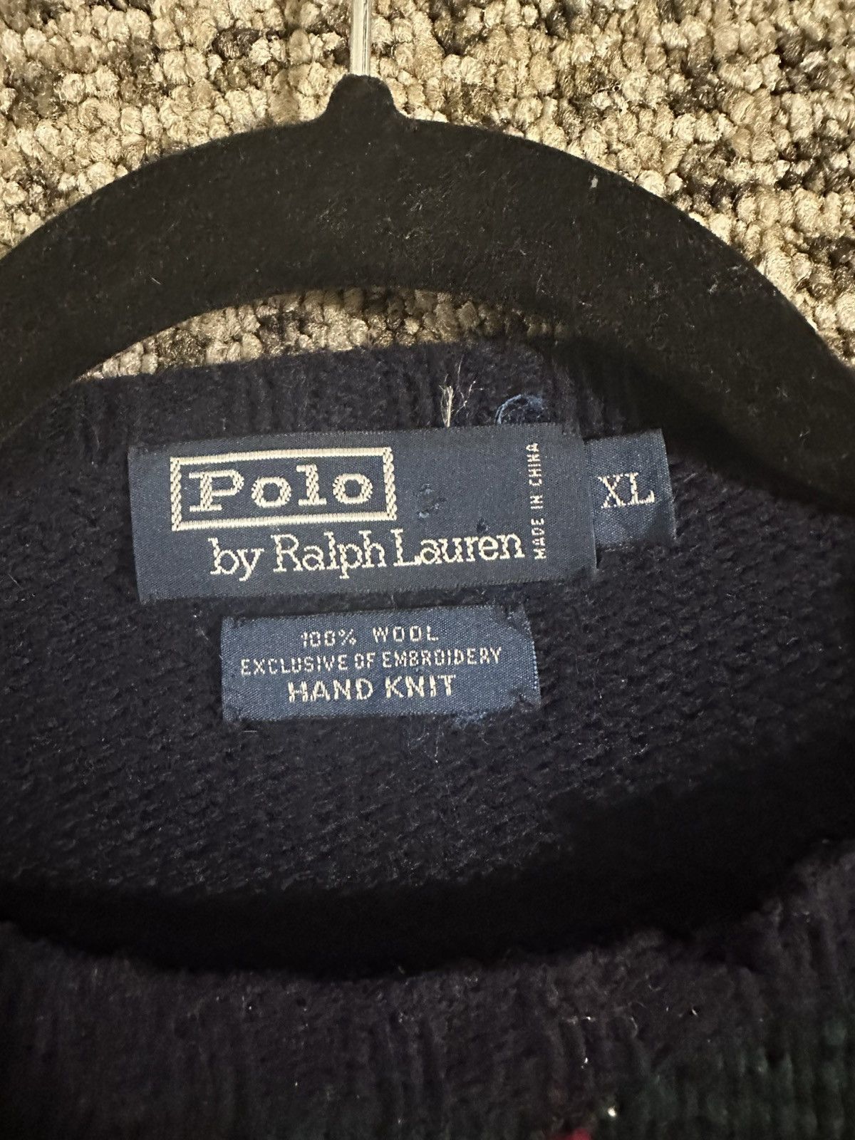 Polo Ralph Lauren Vintage 2002 9/11 Tribute Ralph Lauren Sweater Size US XL / EU 56 / 4 - 6 Thumbnail