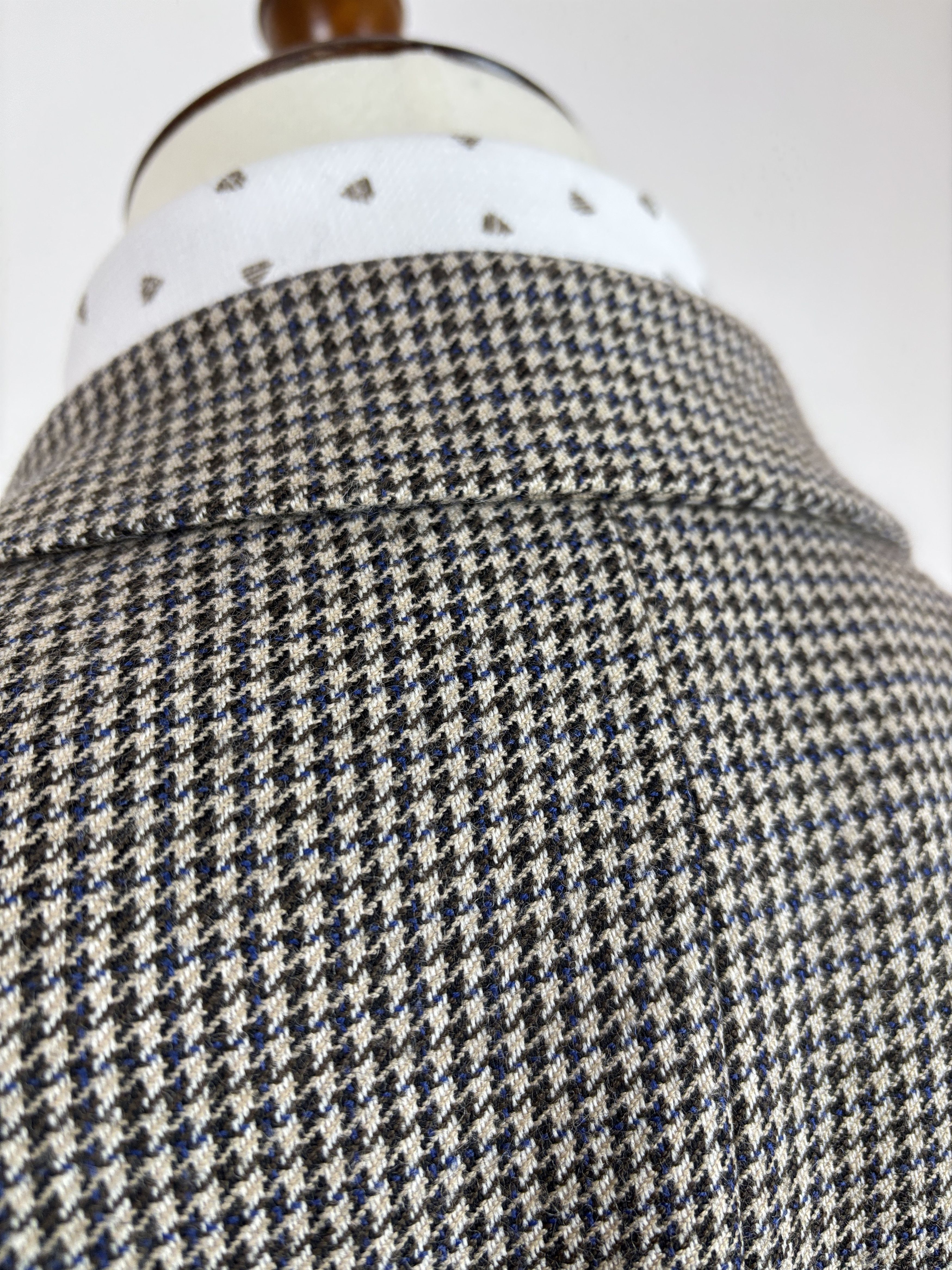 Marks & Spencer Marks and Spencer Wool Houndstooth Blazer Lanificio Campore Size 46R - 20 Thumbnail