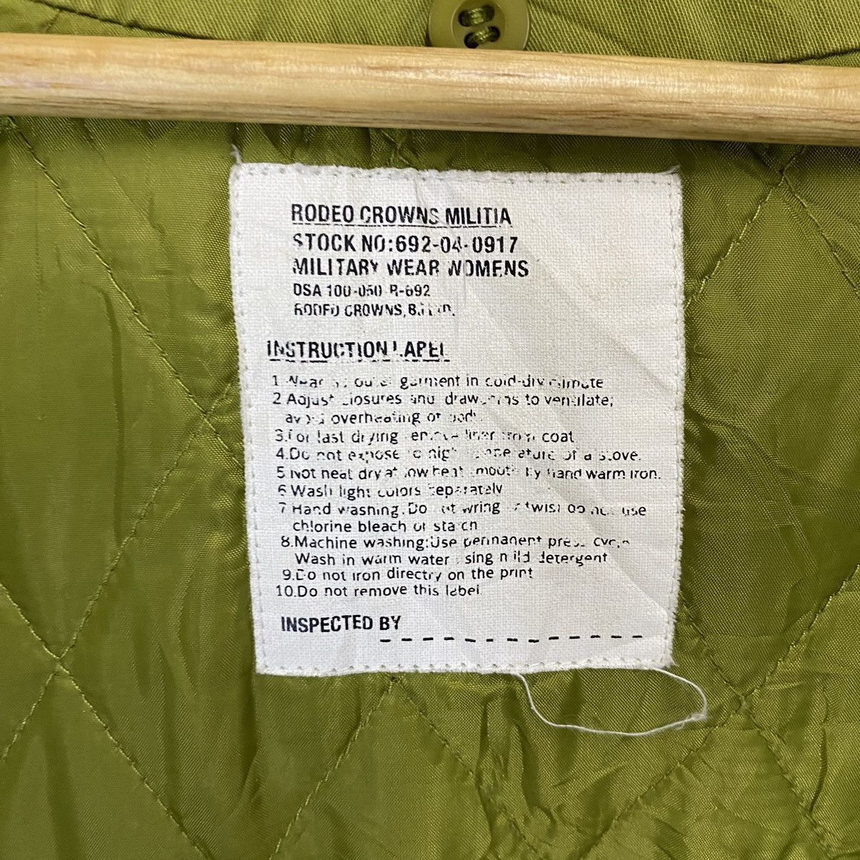 Japanese Brand Rodeo Crowns Militia No More No Less Army Jackey Size US S / EU 44-46 / 1 - 20 Thumbnail