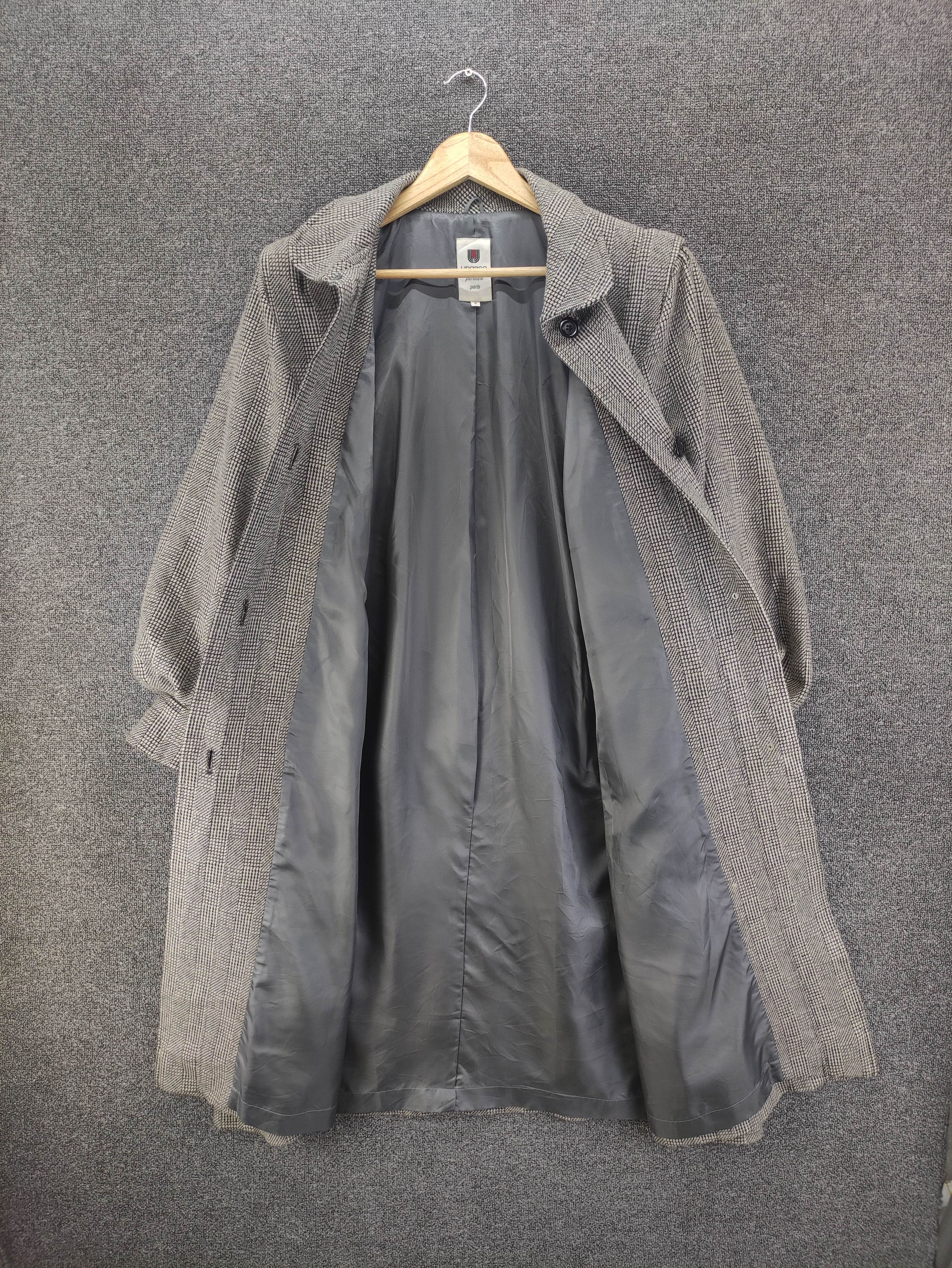 Ungaro Paris Vintage Ungaro Paris Long Wool Jacket Size XXL / US 16-18 / IT 52-54 - 4 Thumbnail