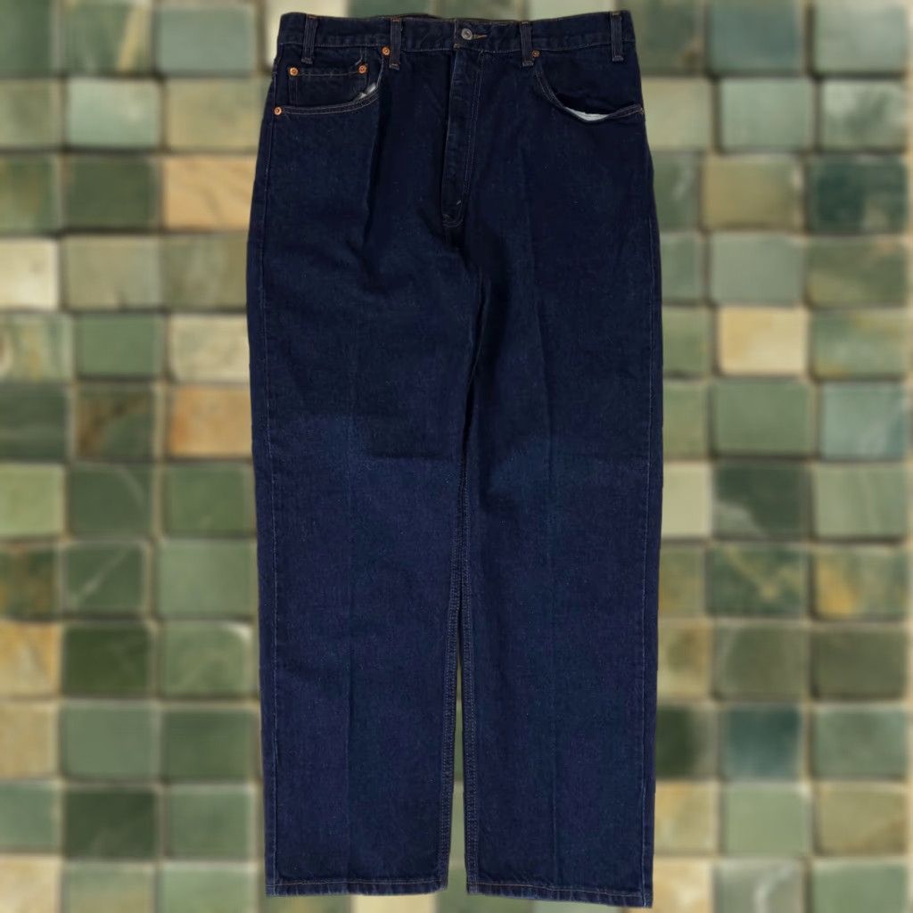 Levi's VINTAGE Levi's 505 VTG Y2K Regular Fit Jeans Blue Mens 36x30 Inseam 30 5-Pocket Design Denim Cotton Straight Size US 36 / EU 52 - 1 Thumbnail