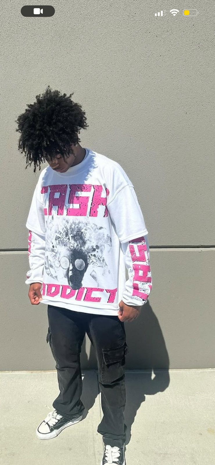 Other Long sleeve double layered tee Size US S / EU 44-46 / 1 - 6 Thumbnail