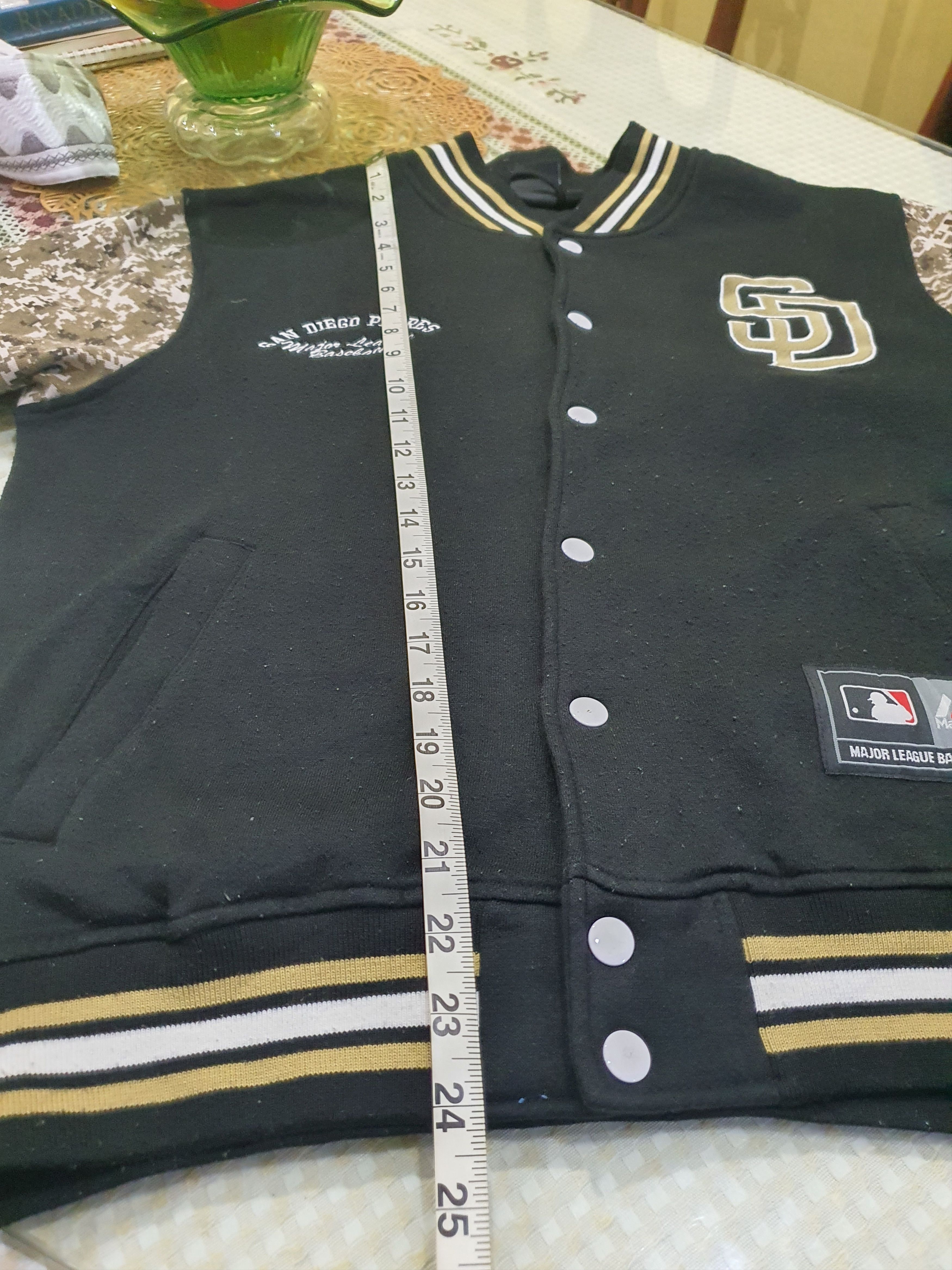 Majestic VIntage Majestic San Diego Padres varsity jacket Size US M / EU 48-50 / 2 - 14 Thumbnail