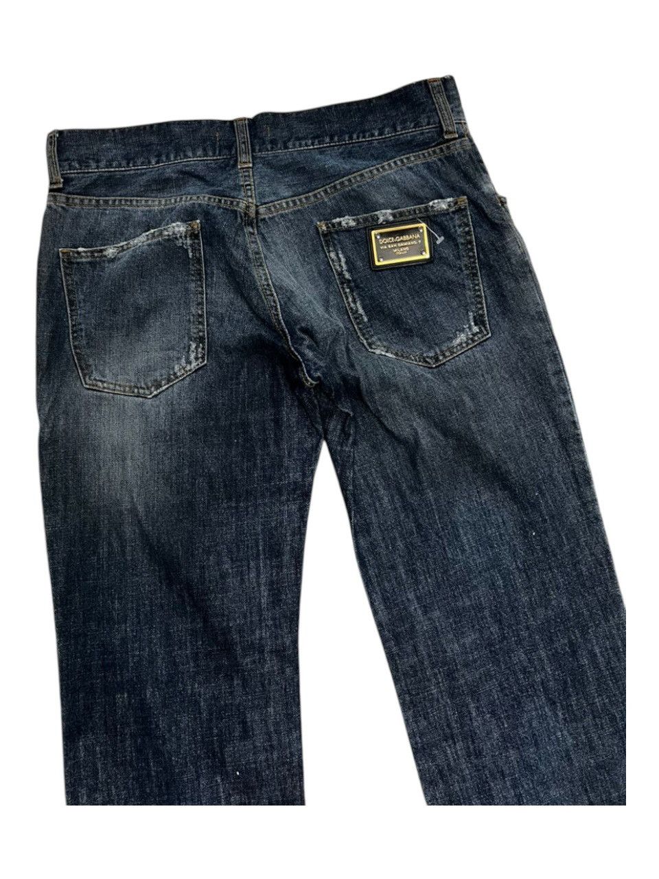 Dolce & Gabbana Dolce & Gabbana Distressed Denim Jeans Size US 34 / EU 50 - 5 Thumbnail