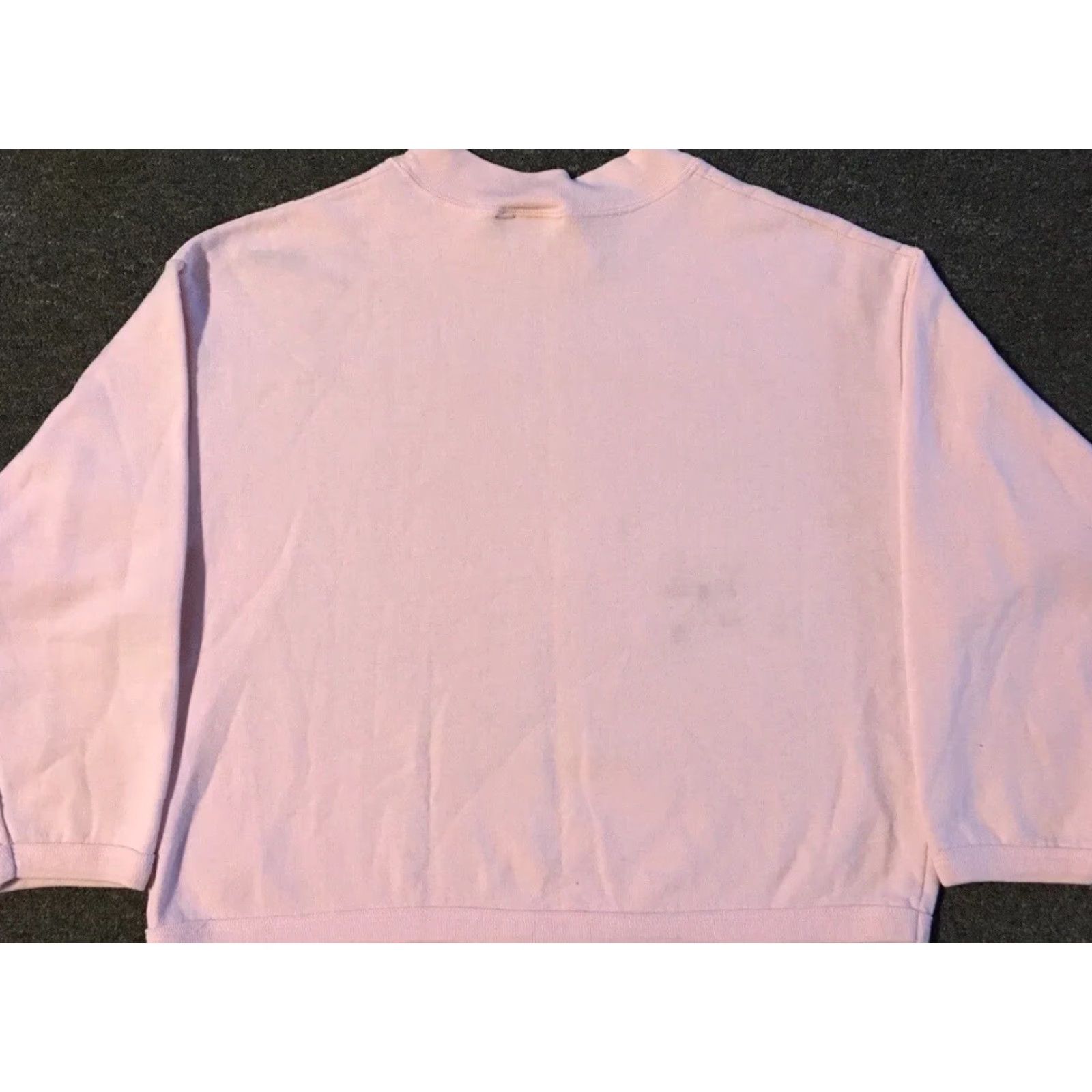 Vintage Vtg 80s Ski Cows Faded Crop Sweatshirt M Boxy Cartoon Funny Animal Grunge 90s Size M / US 6-8 / IT 42-44 - 7 Thumbnail