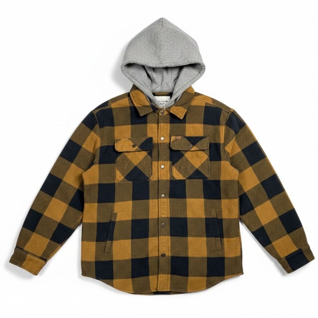 Matix Matix Jacket Men’s Large Plaid Sherpa Lined Snap Flannel Size US L / EU 52-54 / 3 - 1 Thumbnail