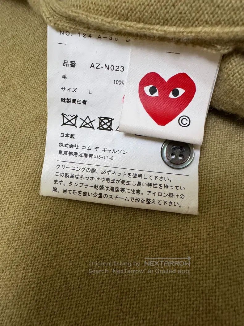 Comme des Garcons Comme Des Garcons Sweater Cardigan Size L / US 10 / IT 46 - 6 Thumbnail