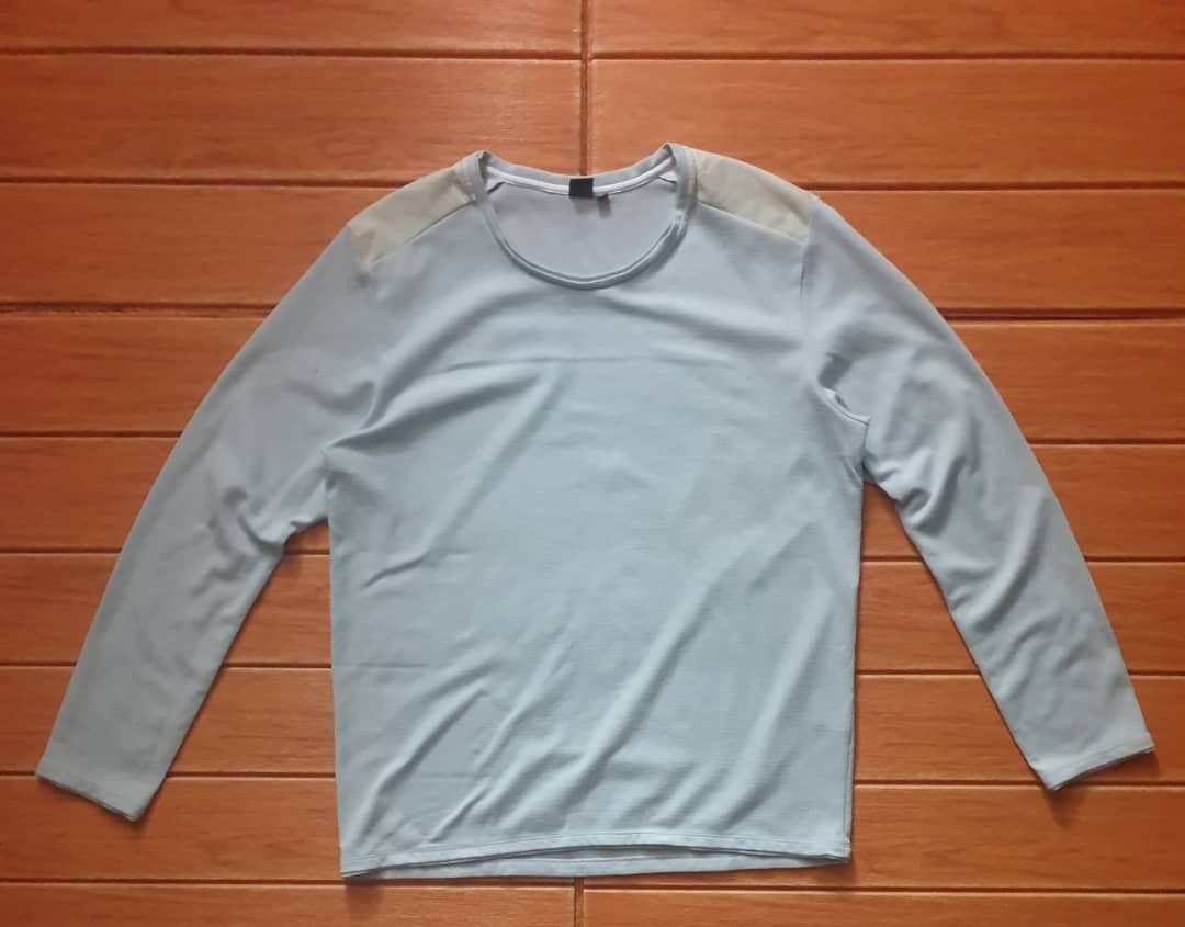 Calvin Klein Calvin Klein Ck soft blue Longsleeve shirt Size US XL / EU 56 / 4 - 1 Thumbnail