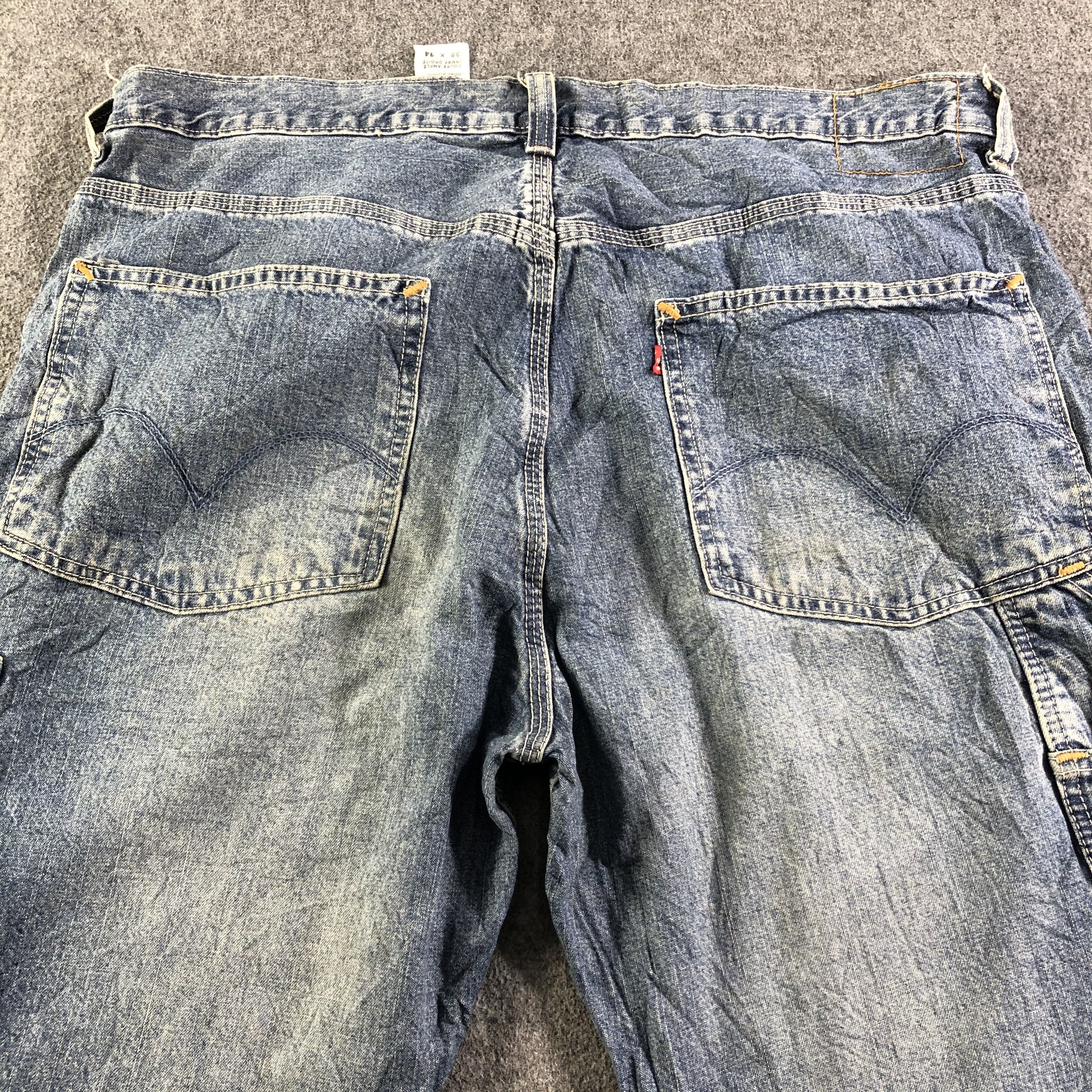 Levi's Vintage Blue Wash Levis Jeans-J3011 Size US 40 / EU 56 - 4 Thumbnail