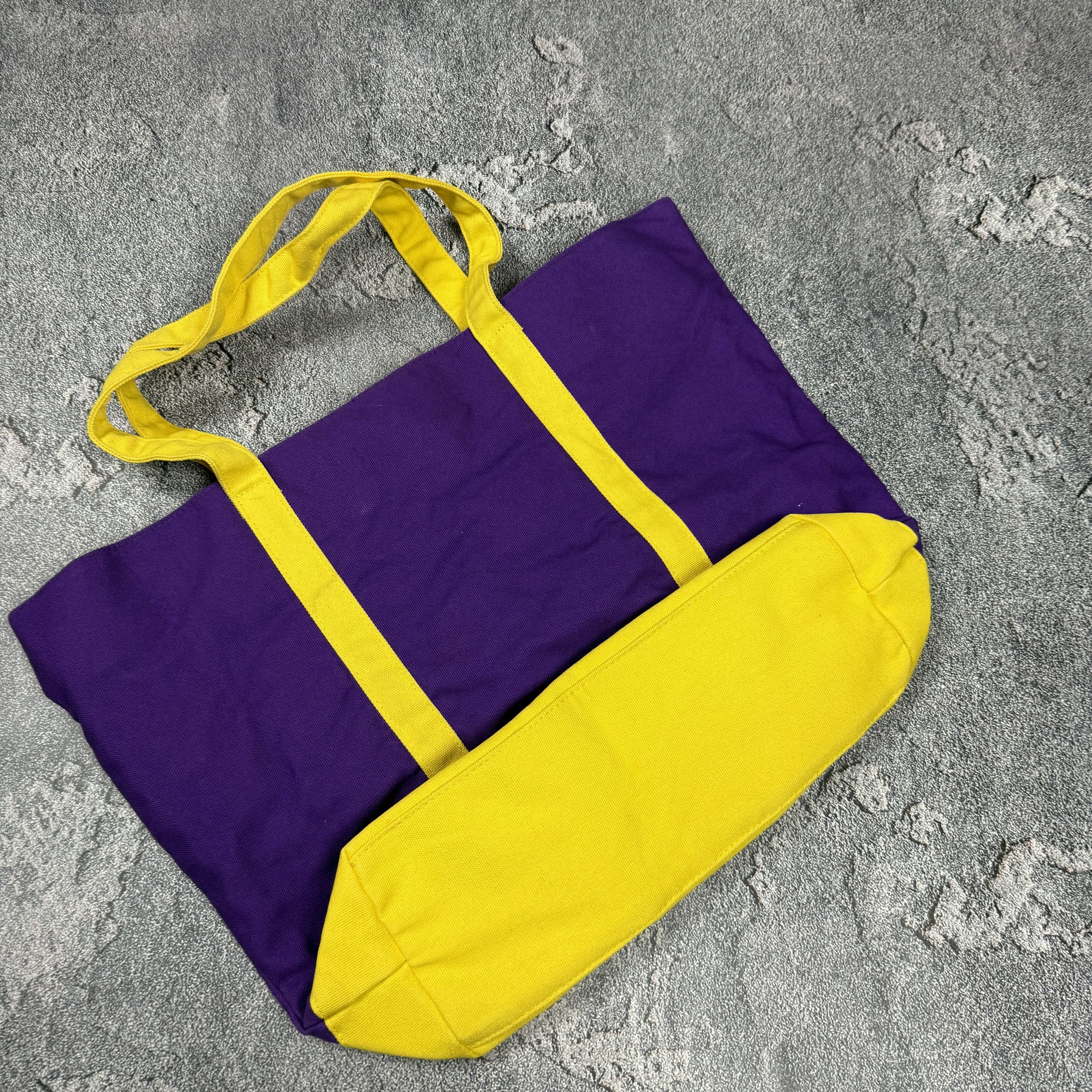 Polo Ralph Lauren Polo Ralph Lauren FRAGRANCES Pink Blue Cotton Tote Hand Bag Size ONE SIZE - 4 Thumbnail