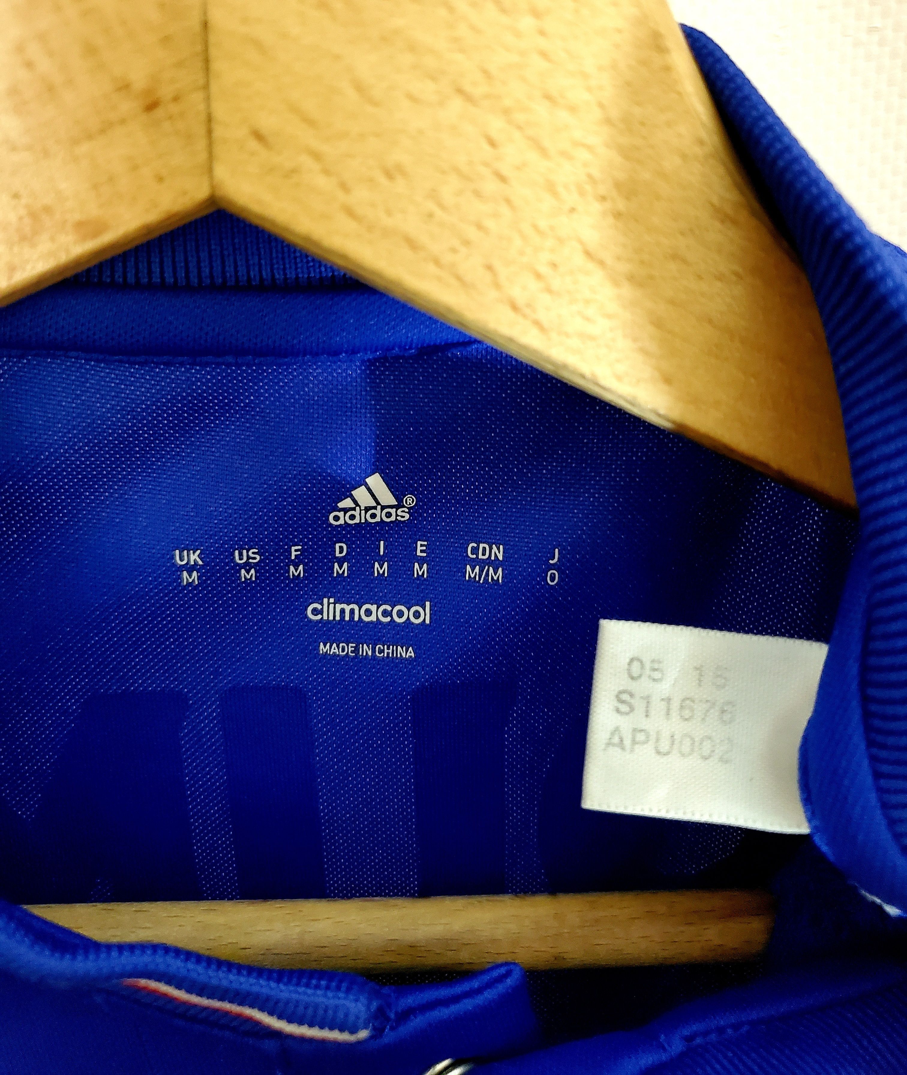 Adidas × Chelsea Soccer CHELSEA 2015 2016 HOME JERSEY ADIDAS Longsleeve # 5 Zouma M Size US M / EU 48-50 / 2 - 6 Thumbnail