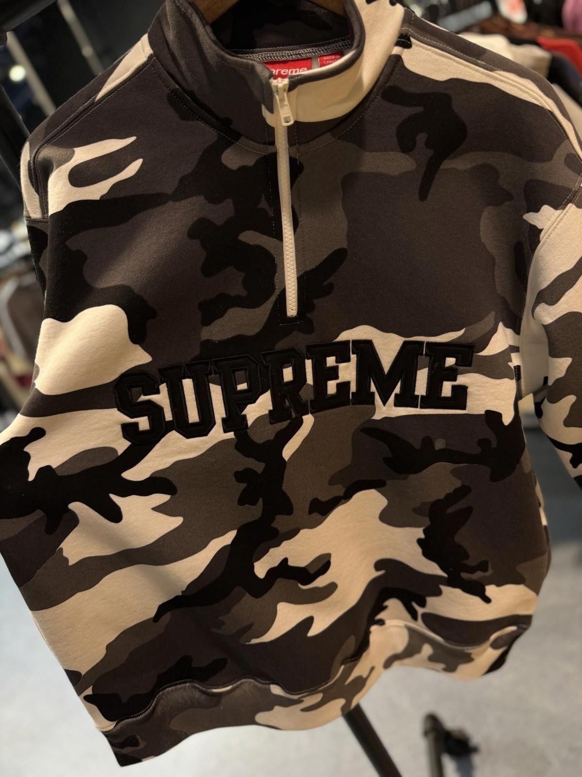 Supreme Supreme Shop Flag Half Zip Pullover Camo London Medium SS26 Size US M / EU 48-50 / 2 - 5 Thumbnail