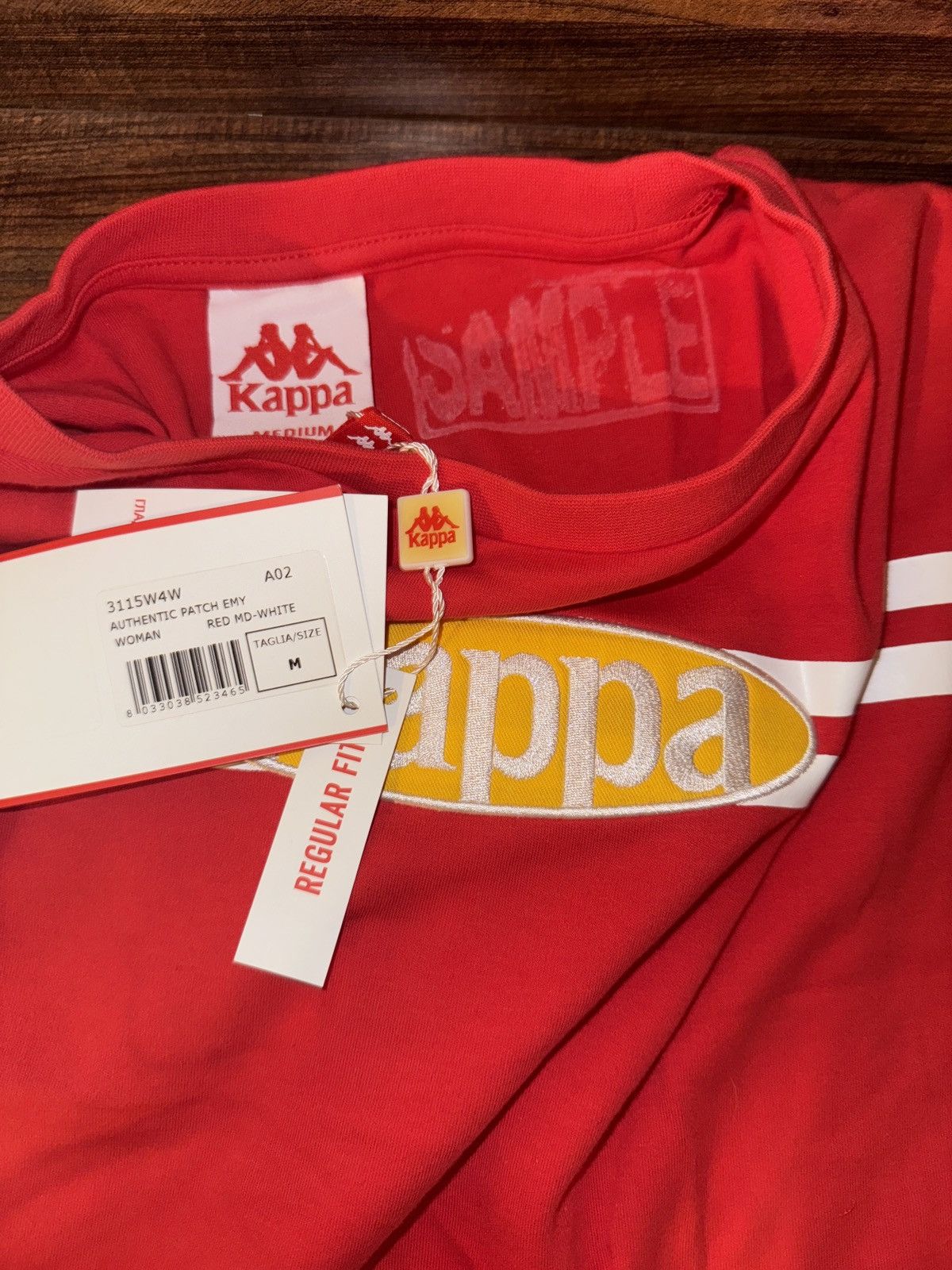 Kappa Exclusive Kappa Red Sleeveless (Sample) Shirt Size M / US 6-8 / IT 42-44 - 3 Thumbnail