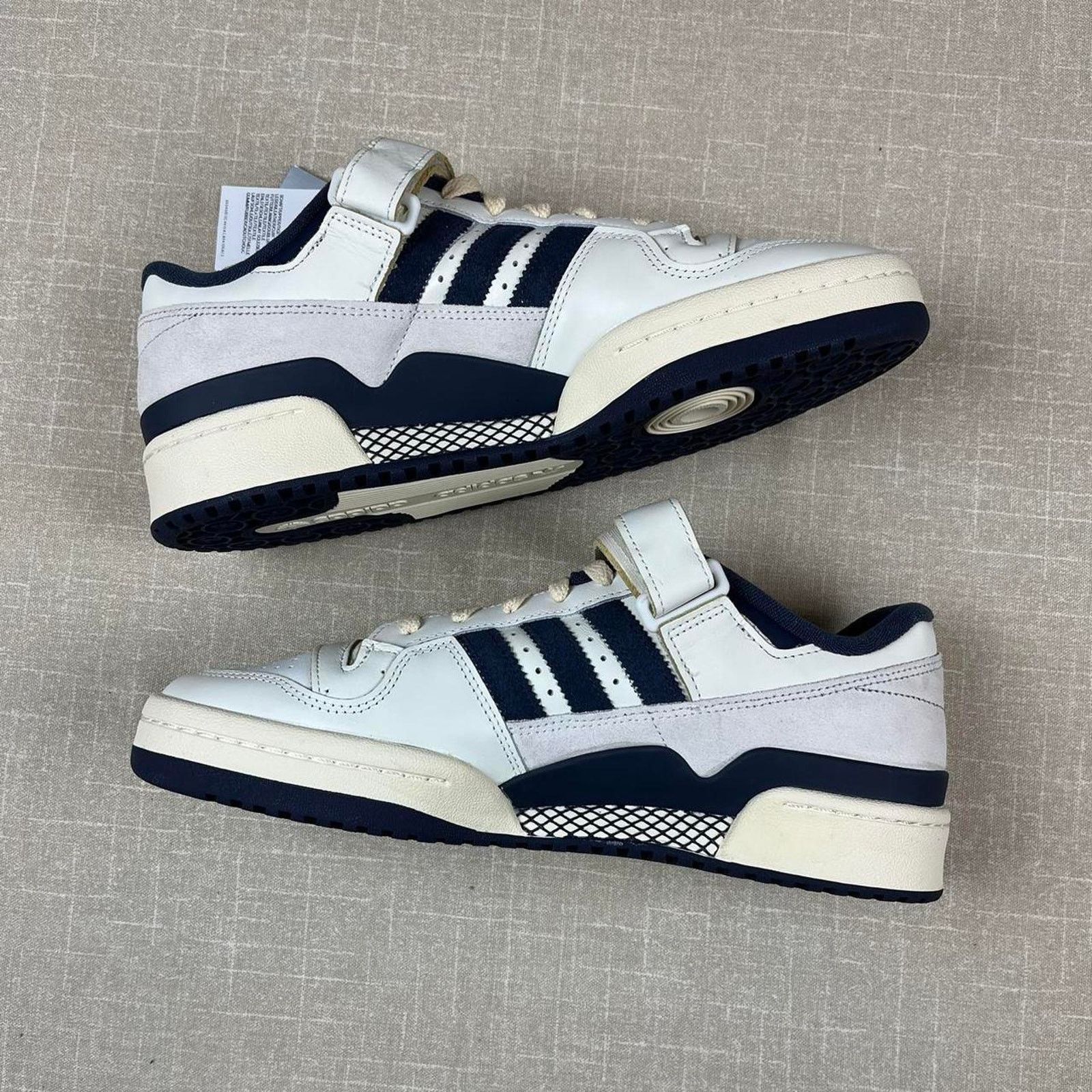 Adidas Adidas Forum 84 Low “Off White Navy" Size US 11.5 / EU 44-45 - 2 Thumbnail