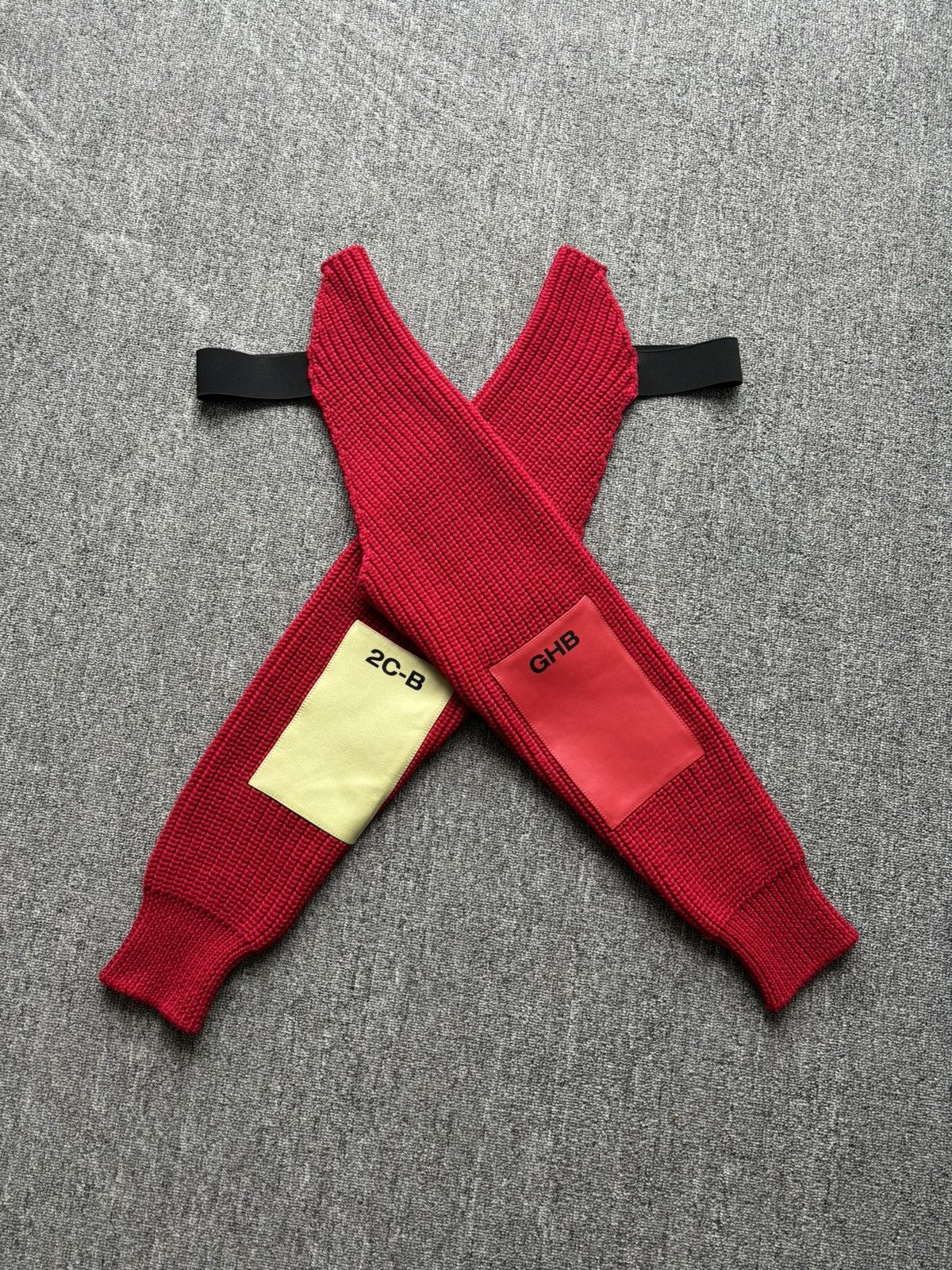 image of Raf Simons Raf Simon 2018 Knit Sleeves 2Cb Ghb in Red, Women's