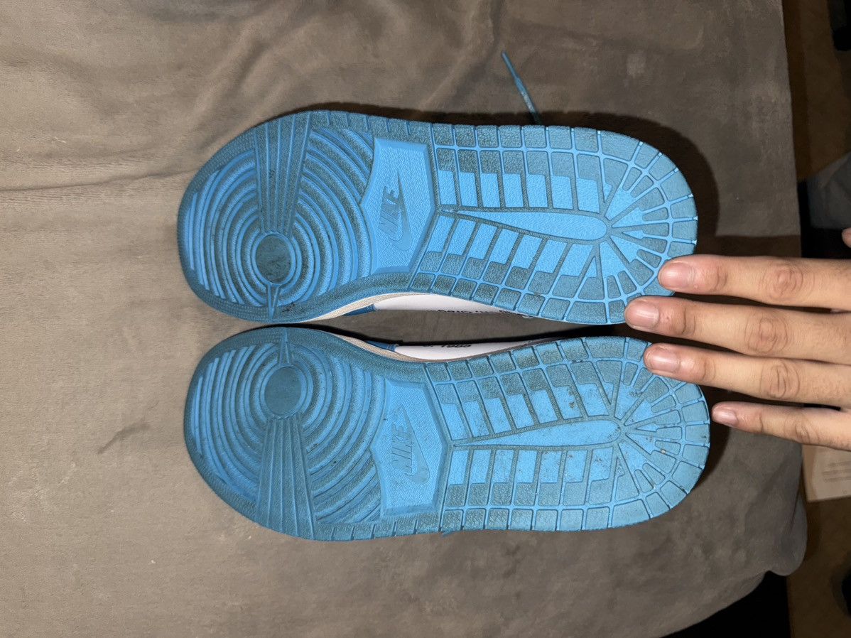 Jordan Brand × Off-White Off white Jordan UNC 1 Size US 12 / EU 45 - 5 Thumbnail