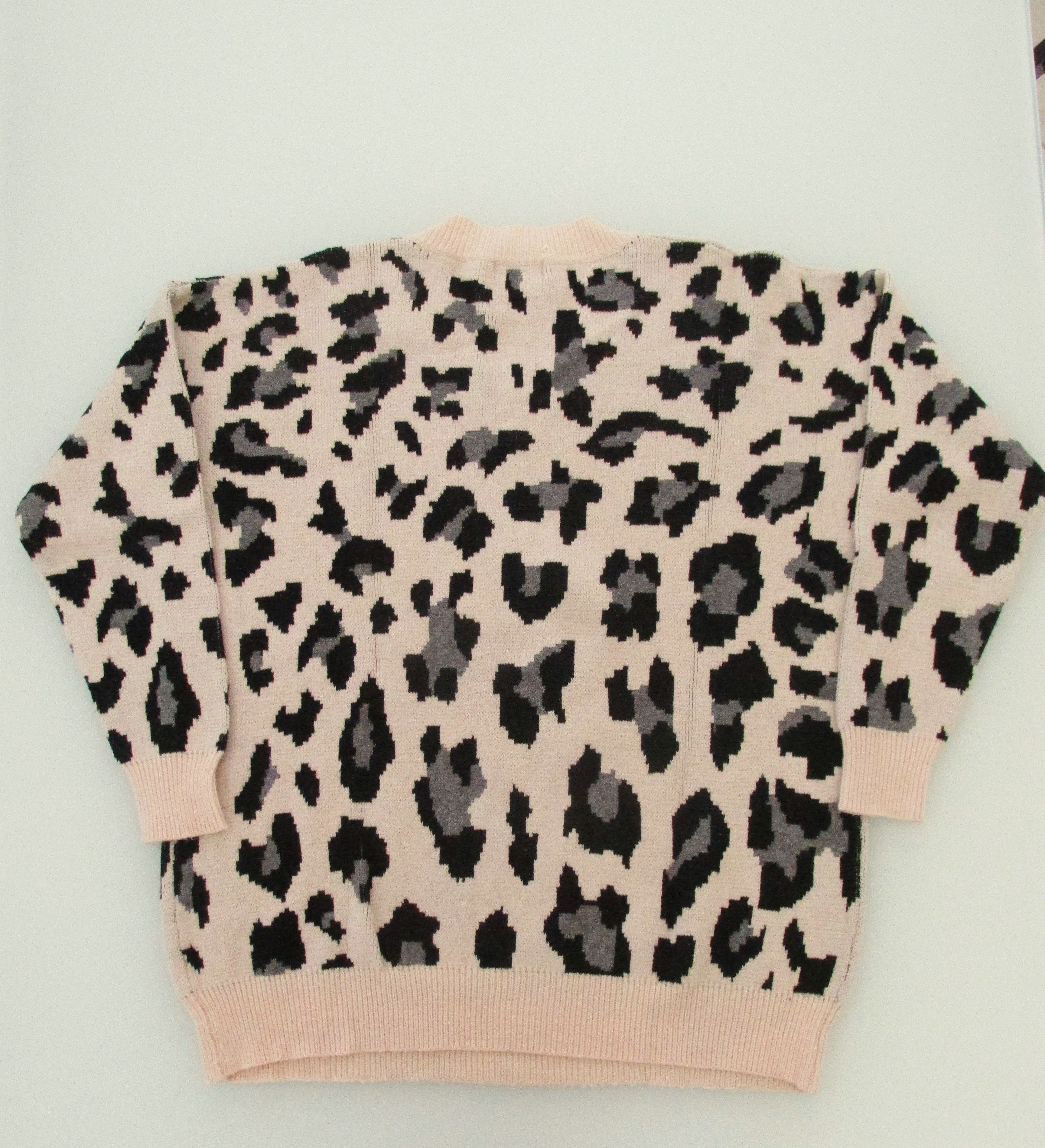 Macron Macaron Animal Print Oversized Sweater Size Small Size S / US 4 / IT 40 - 4 Thumbnail