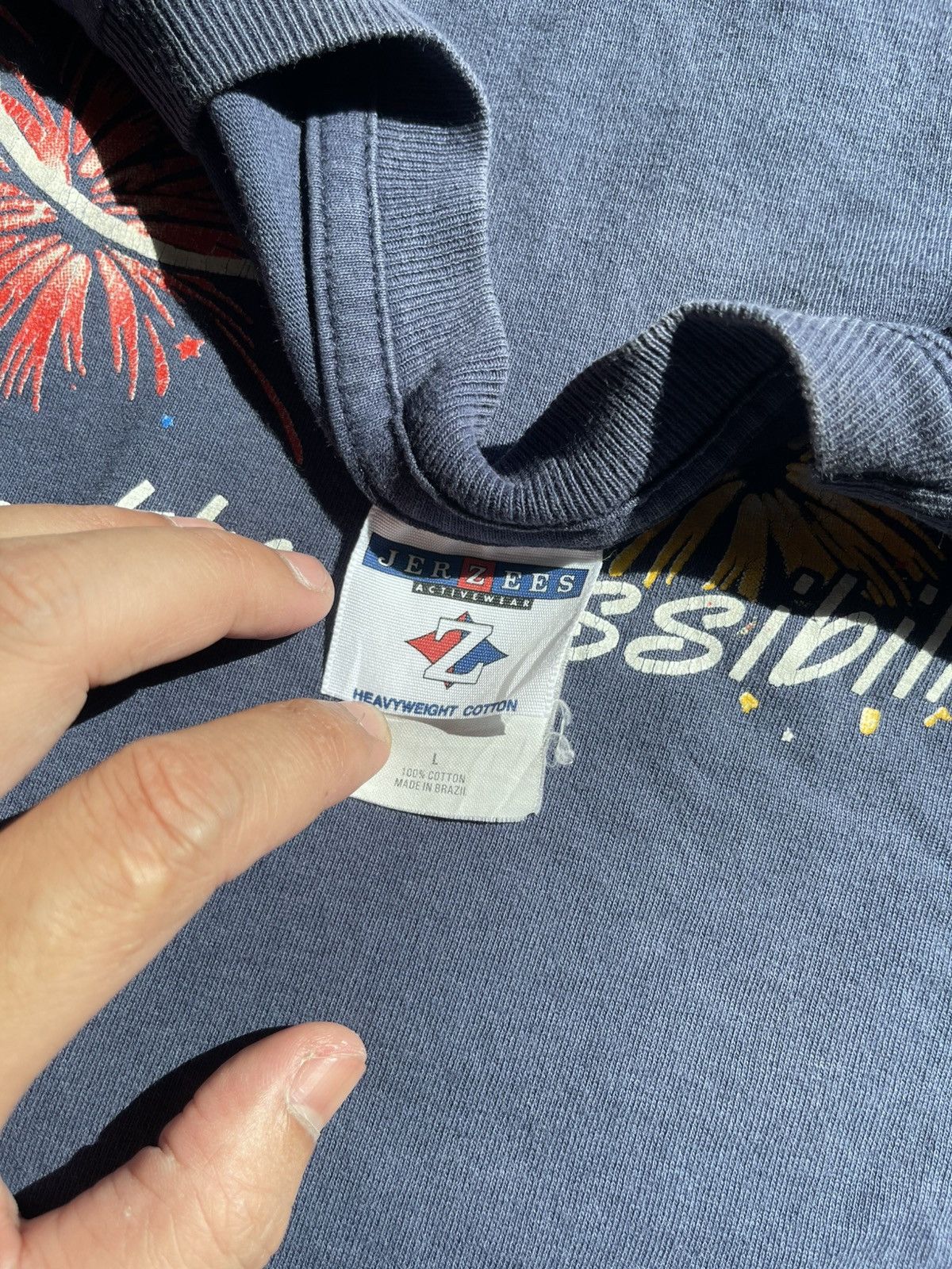 Vintage Vintage 2000 Smiley "Imagine the Possibilities" Y2K Size US L / EU 52-54 / 3 - 7 Thumbnail