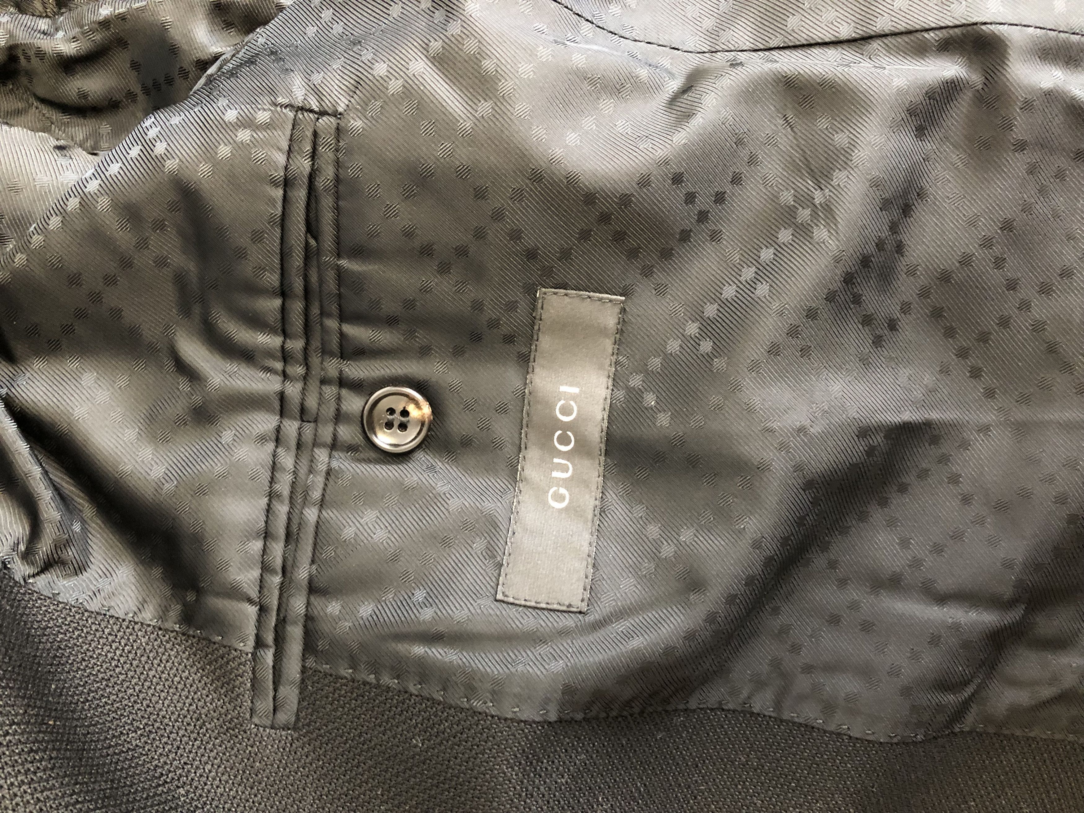 Gucci Men's Gucci Blazer Black Size US L / EU 52-54 / 3 - 10 Thumbnail