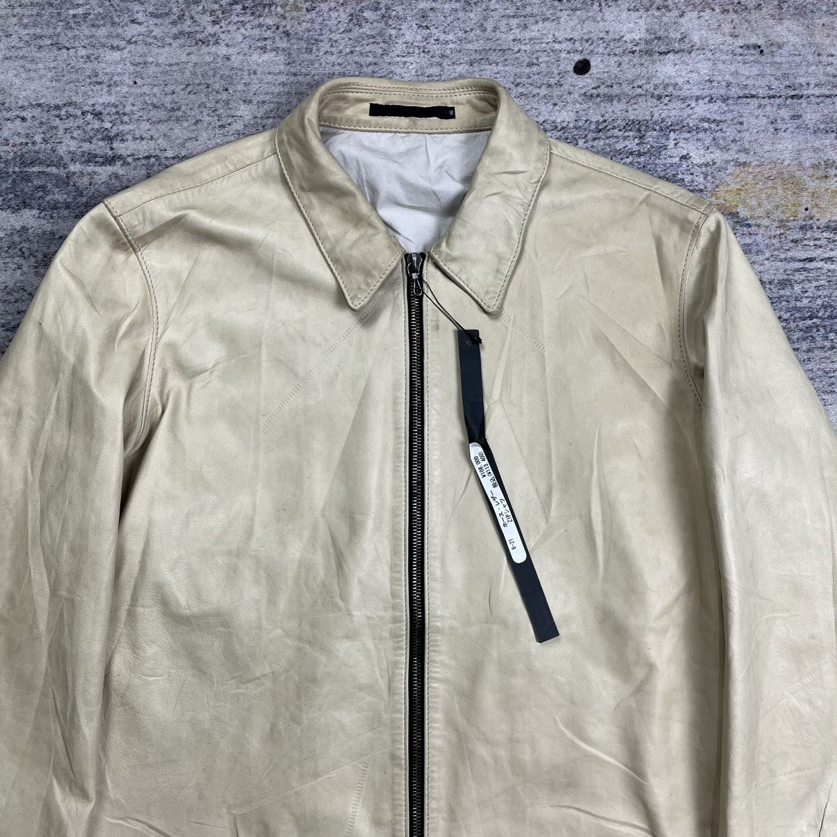 Isamu Katayama Backlash Zero Form Zerospace horse hide leather jacket double zipper Size US S / EU 44-46 / 1 - 3 Thumbnail