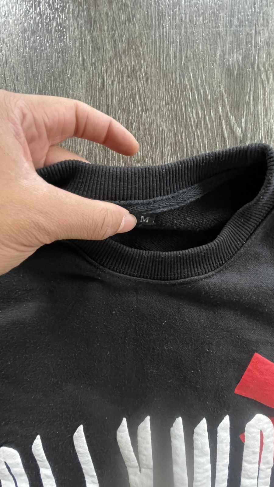 Designer × Vintage M0LLYW0RLD BLACK TEE Size US M / EU 48-50 / 2 - 2 Thumbnail