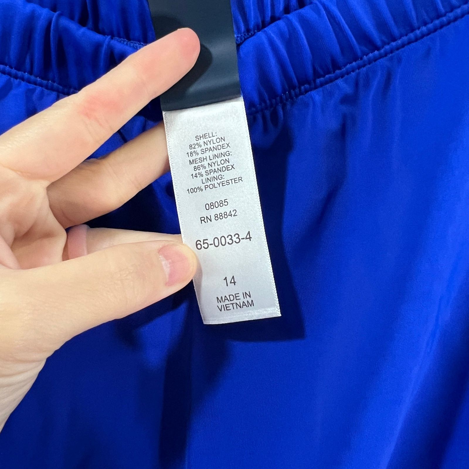 Other Kim Gravel x Swimsuits Swim Skirt Blue Dazzle Reg 14 Size XL / US 12-14 / IT 48-50 - 9 Thumbnail